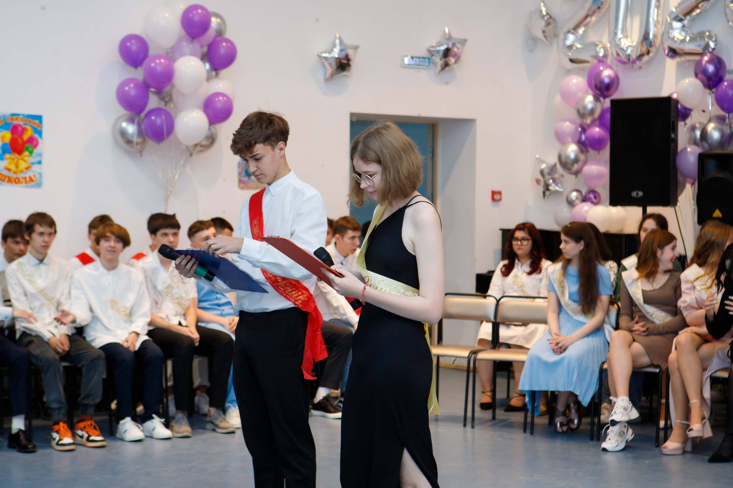 9 класс / Школа № 14 / Выпускной / г. Пушкино. Детский и семейный фотограф Мария Киселёва. Москва