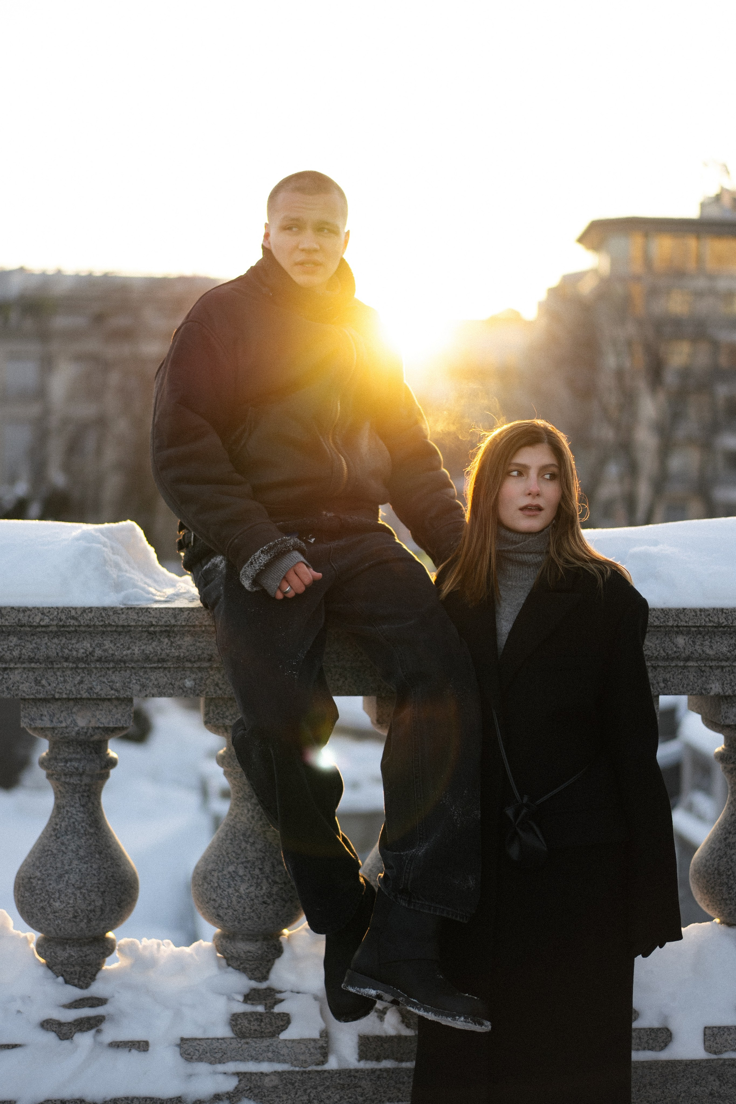 Любовь и Мороз. Свадебный фотограф Москва Степановский Александр