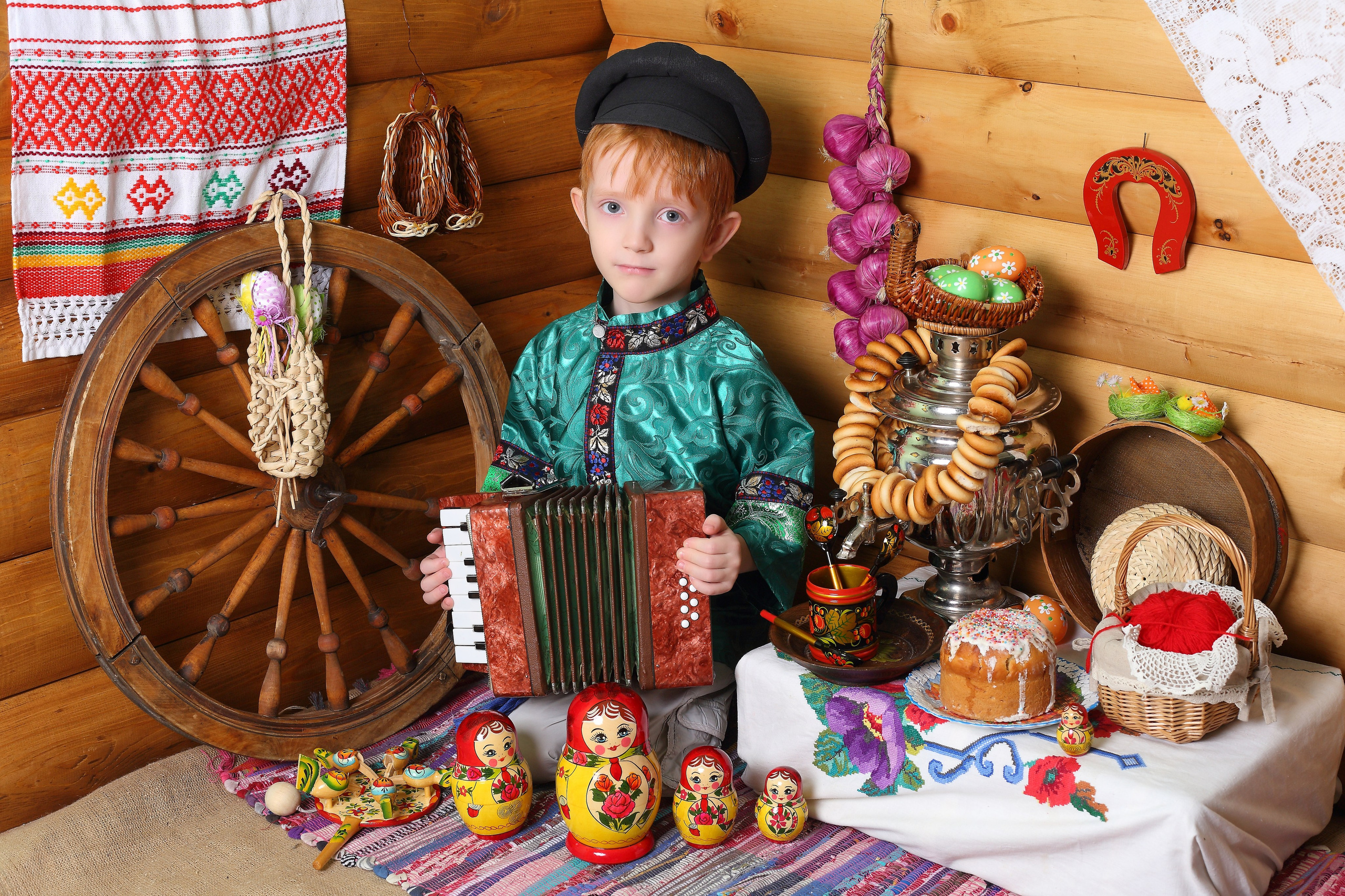 Домик в деревне. Детская выездная фотостудия