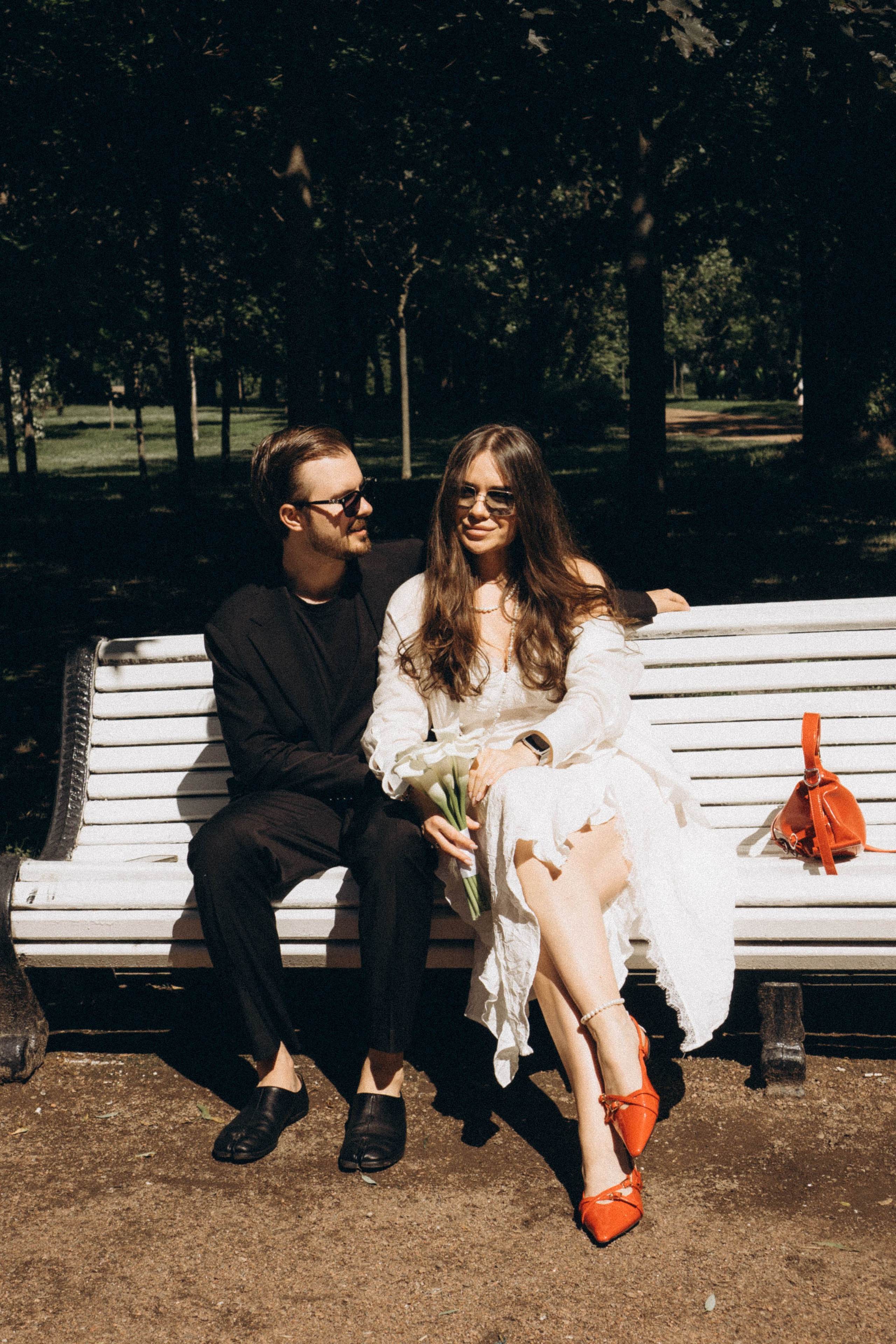 СВАДЕБНАЯ СЬЕМКА В ПАРКЕ ПОБЕДЫ И ПРОГУЛКА ПО МОСКОВСКОМУ ПРОСПЕКТУ. Профессиональный фотограф, Санкт-Петербург — Виктория Богомолова