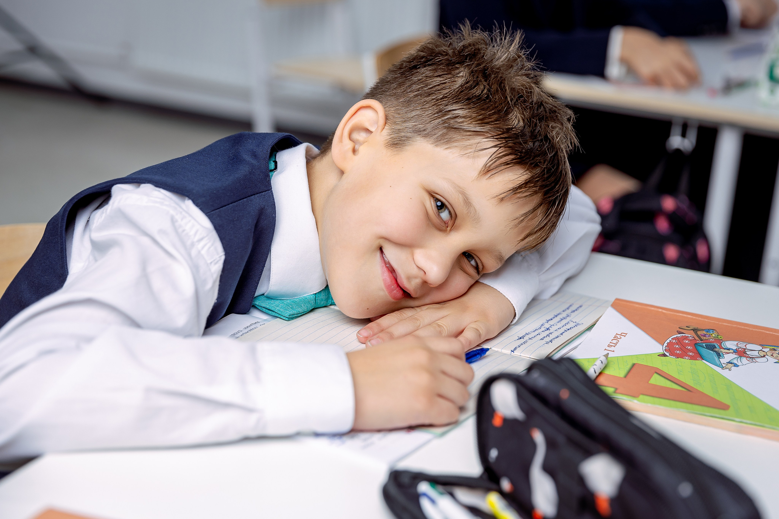 Репортаж на уроках. Семейный и детский фотограф Комина Елена, Власиха, Одинцово