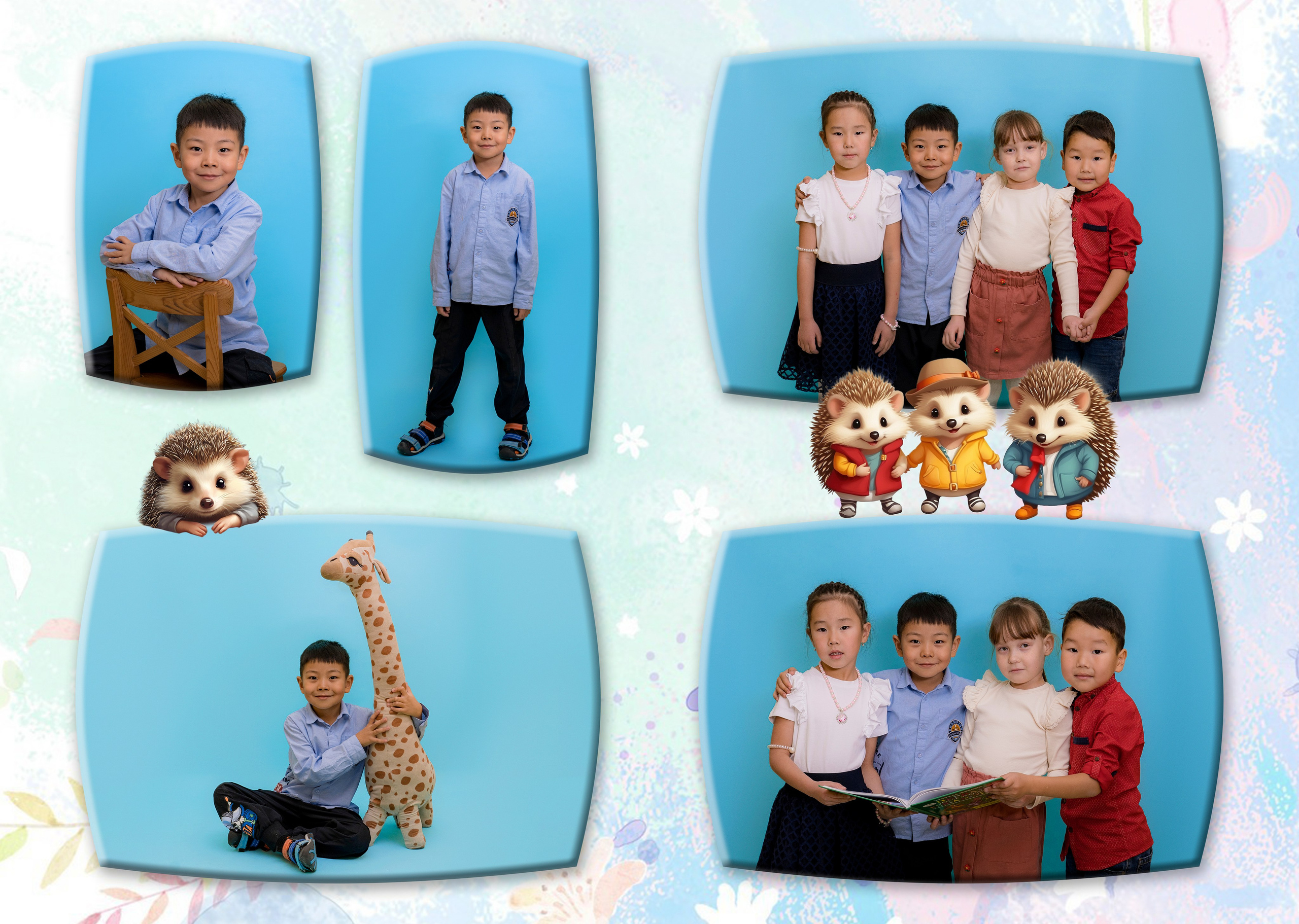 Выпускные альбомы детский сад. Фотостудия Малина в городе Улан-Удэ. Фотограф Ирина Жарникова