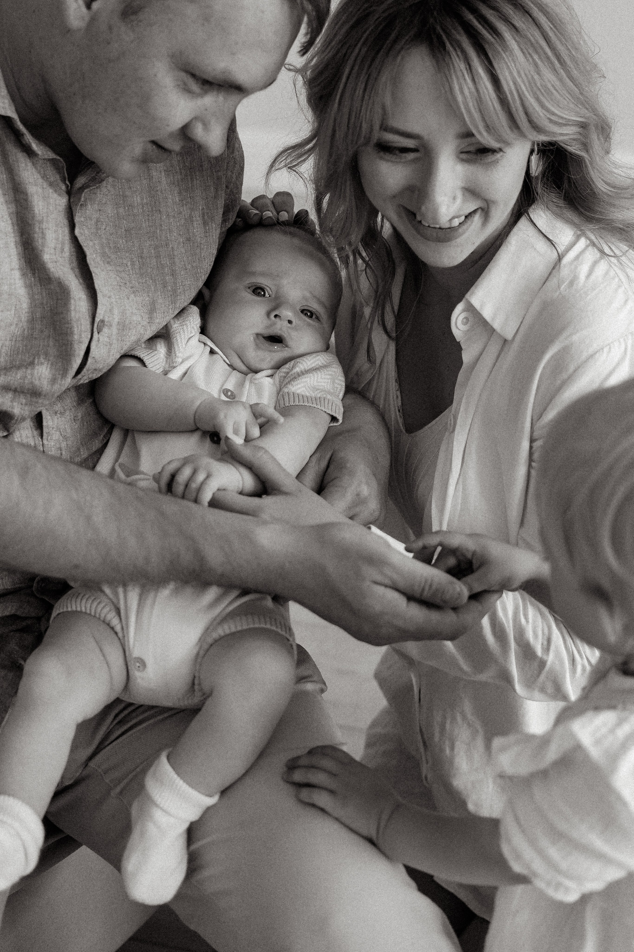 Семейная история в студии. Свадебный и семейный фотограф Афанасьева Анна в Кисловодске