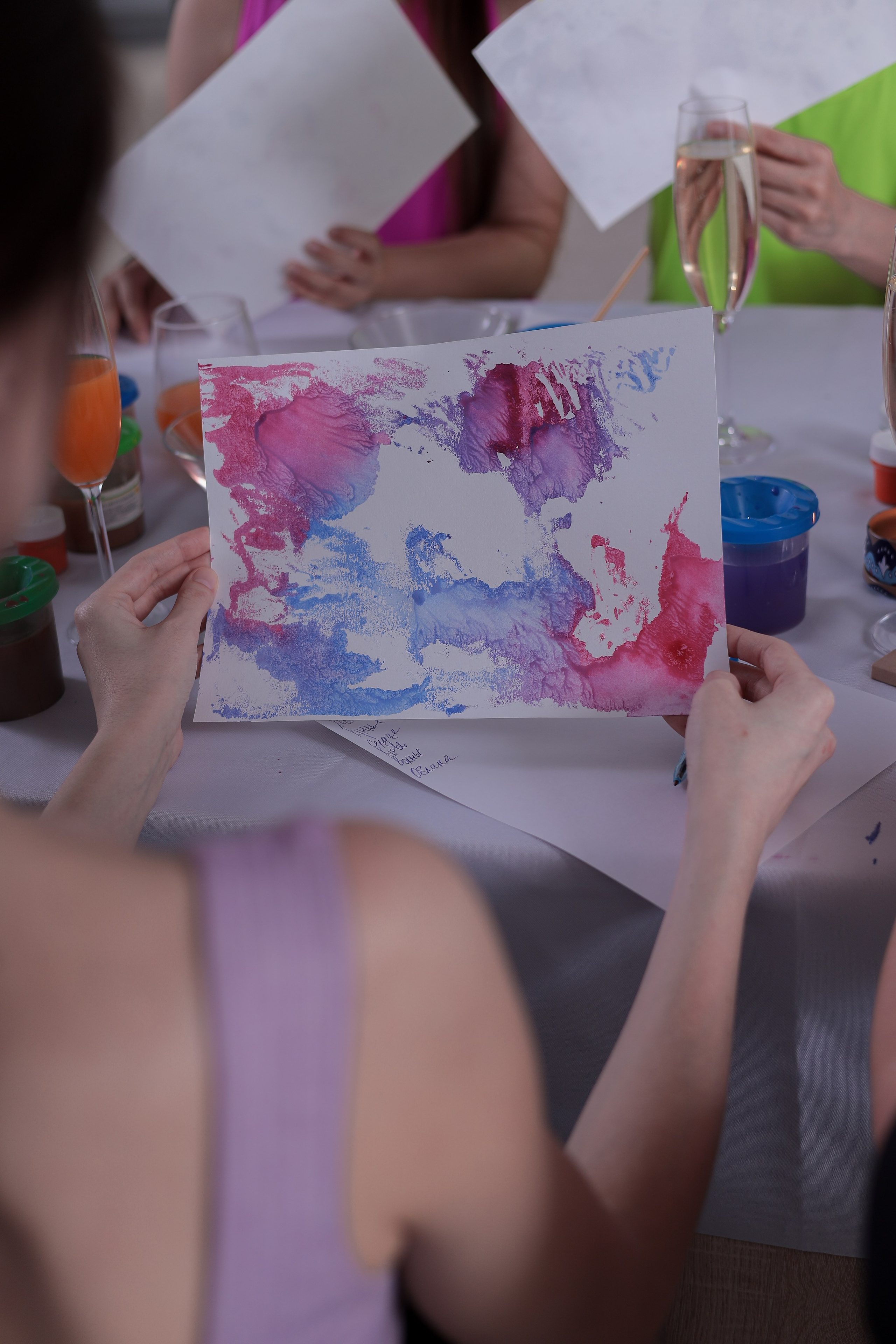 Арт-терапия + аэройога. Фотограф Надршина Лилия