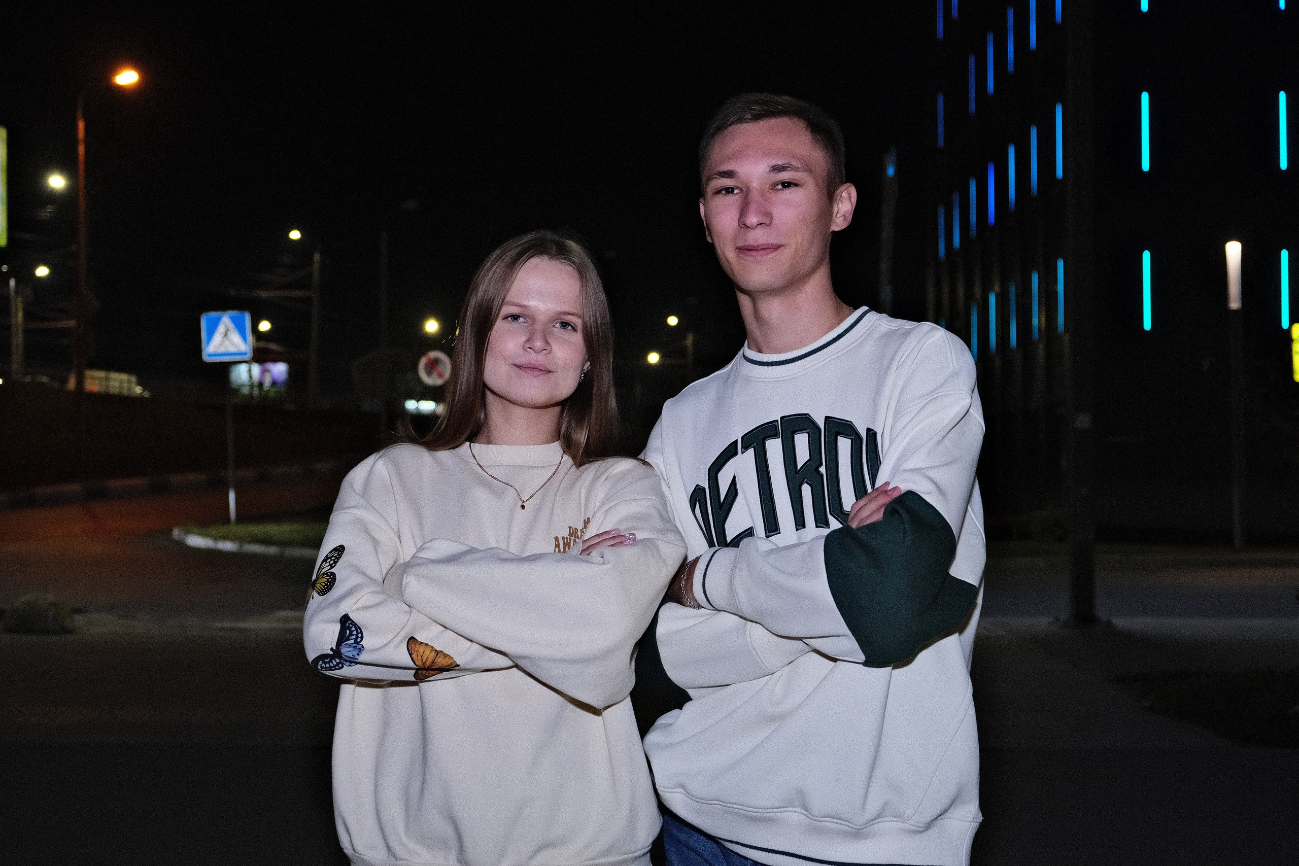 Прогулочная для Лизы и Славы. Фотограф и видеограф в Омск/Москва Сащенко Лера