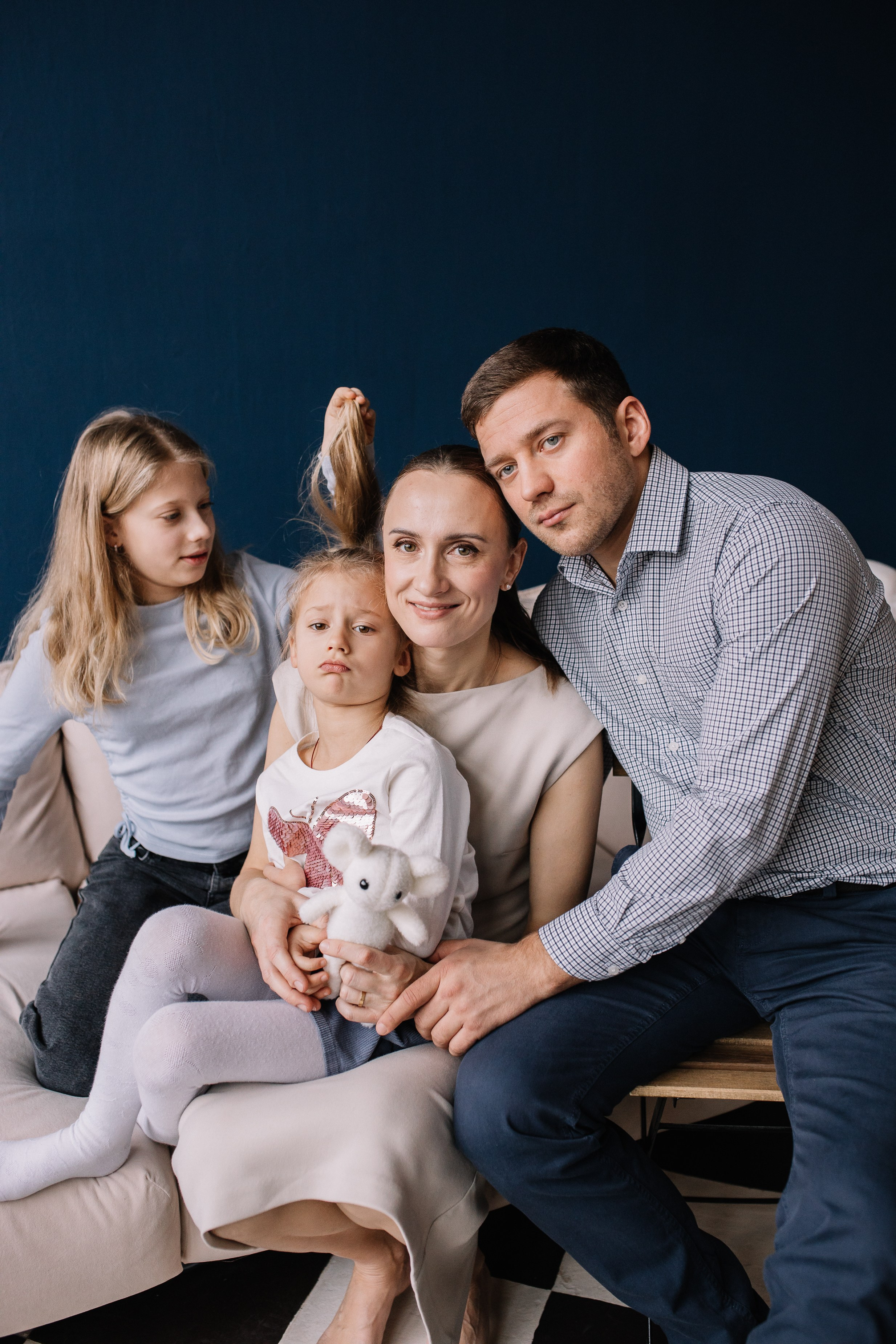 Вова, Галя, Соня и Викуля. Семейный фотограф Трусова Евгения в Екатеринбурге