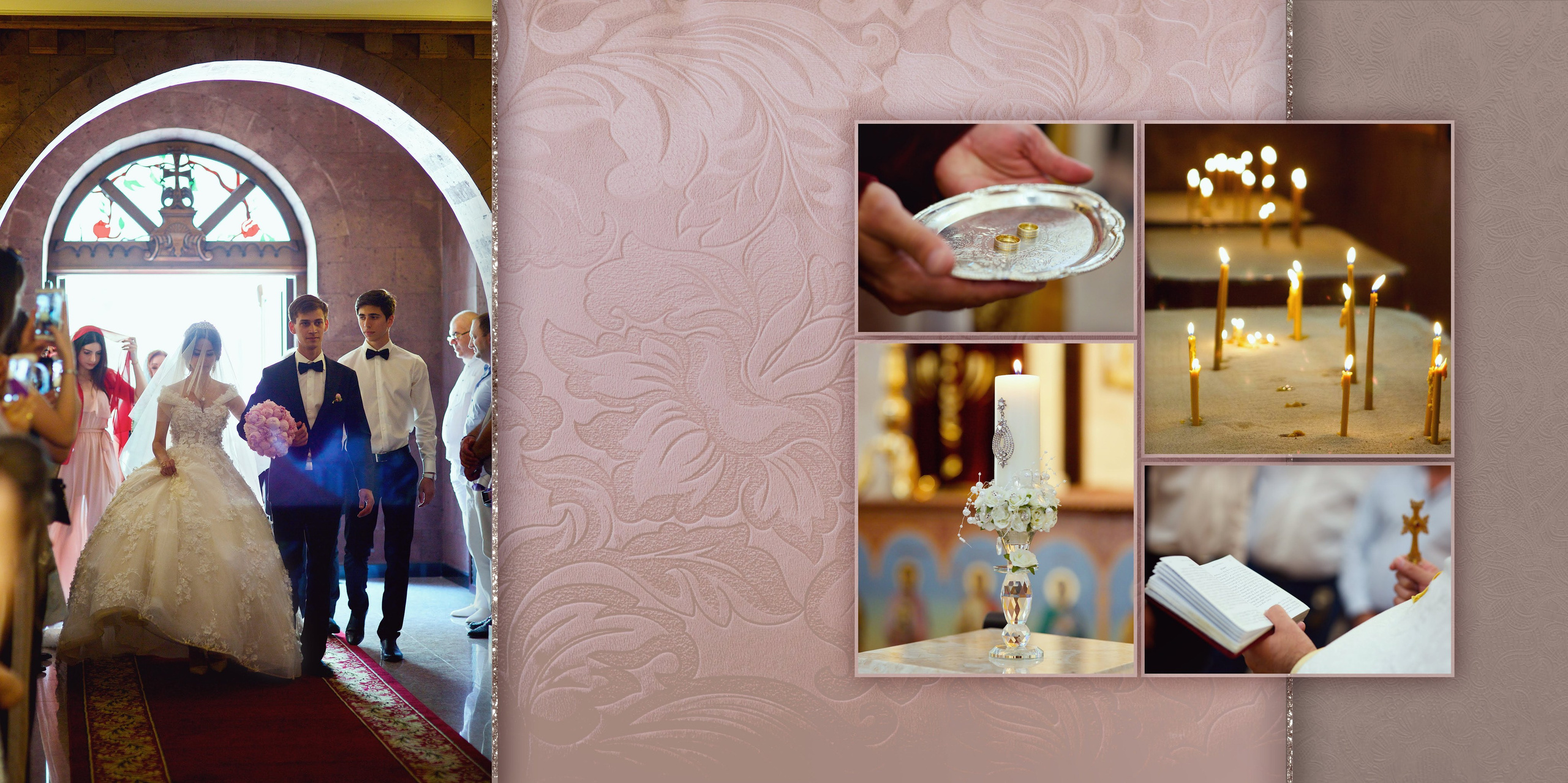 Свадебная фотокнига. Фотограф Кирсанова Наталия. Фотохудожник Наталия Кирсанова