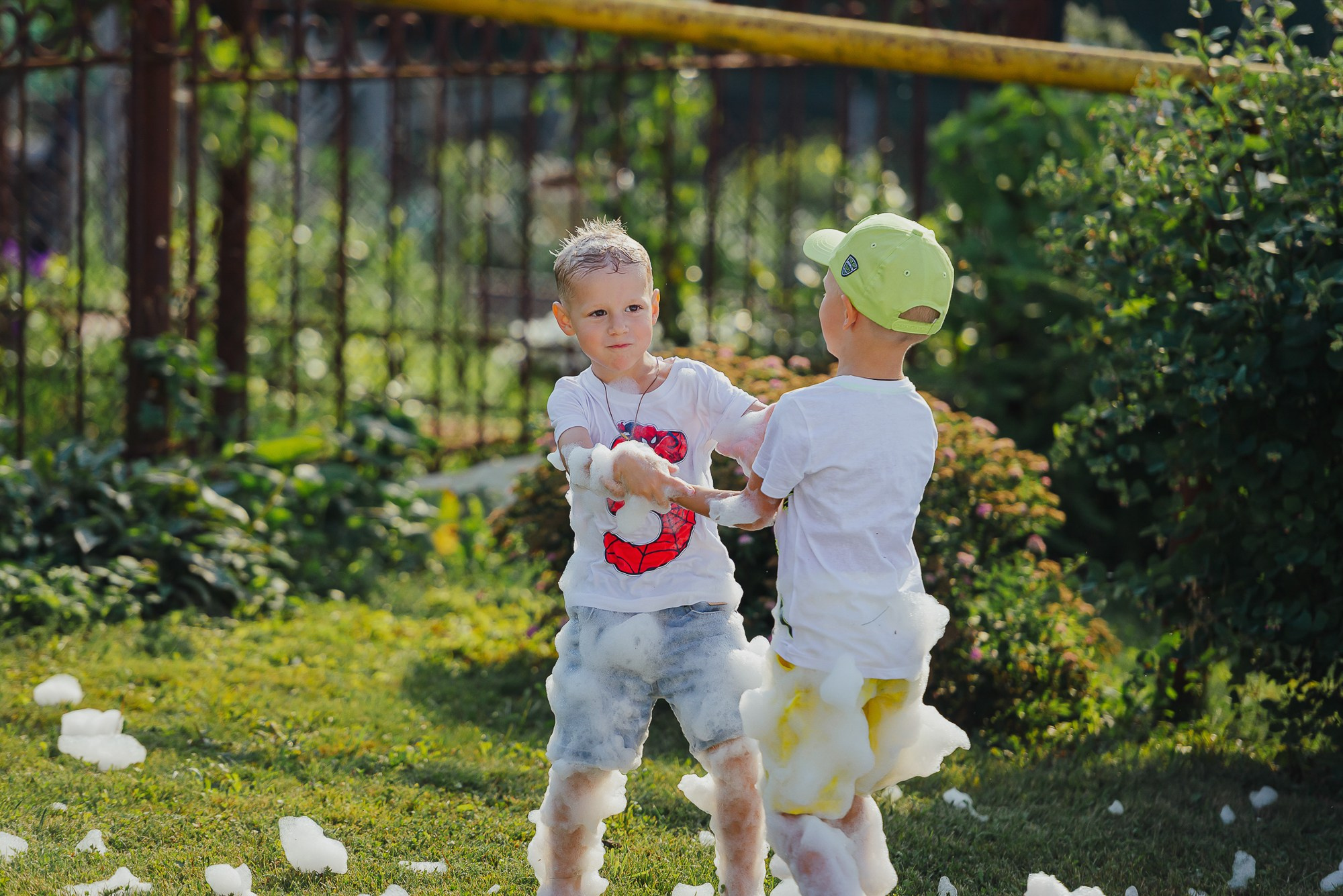 Детский день рождения с аниматором, пенная вечеринка. Свадебный и репортажный фотограф в Ярославле Евгений Сальников