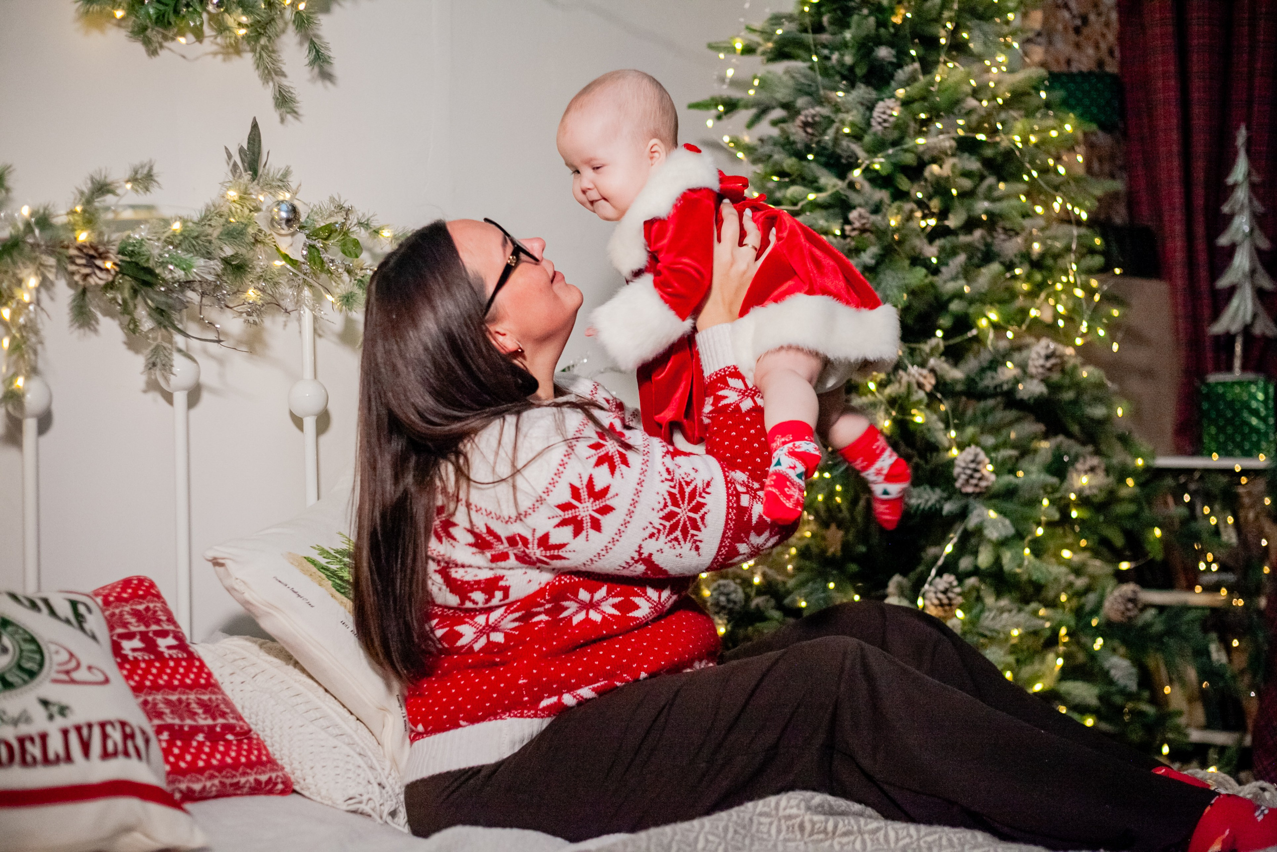 Ульяна и ее семья новый год 2024. Свадебный и семейный фотограф в Армавире