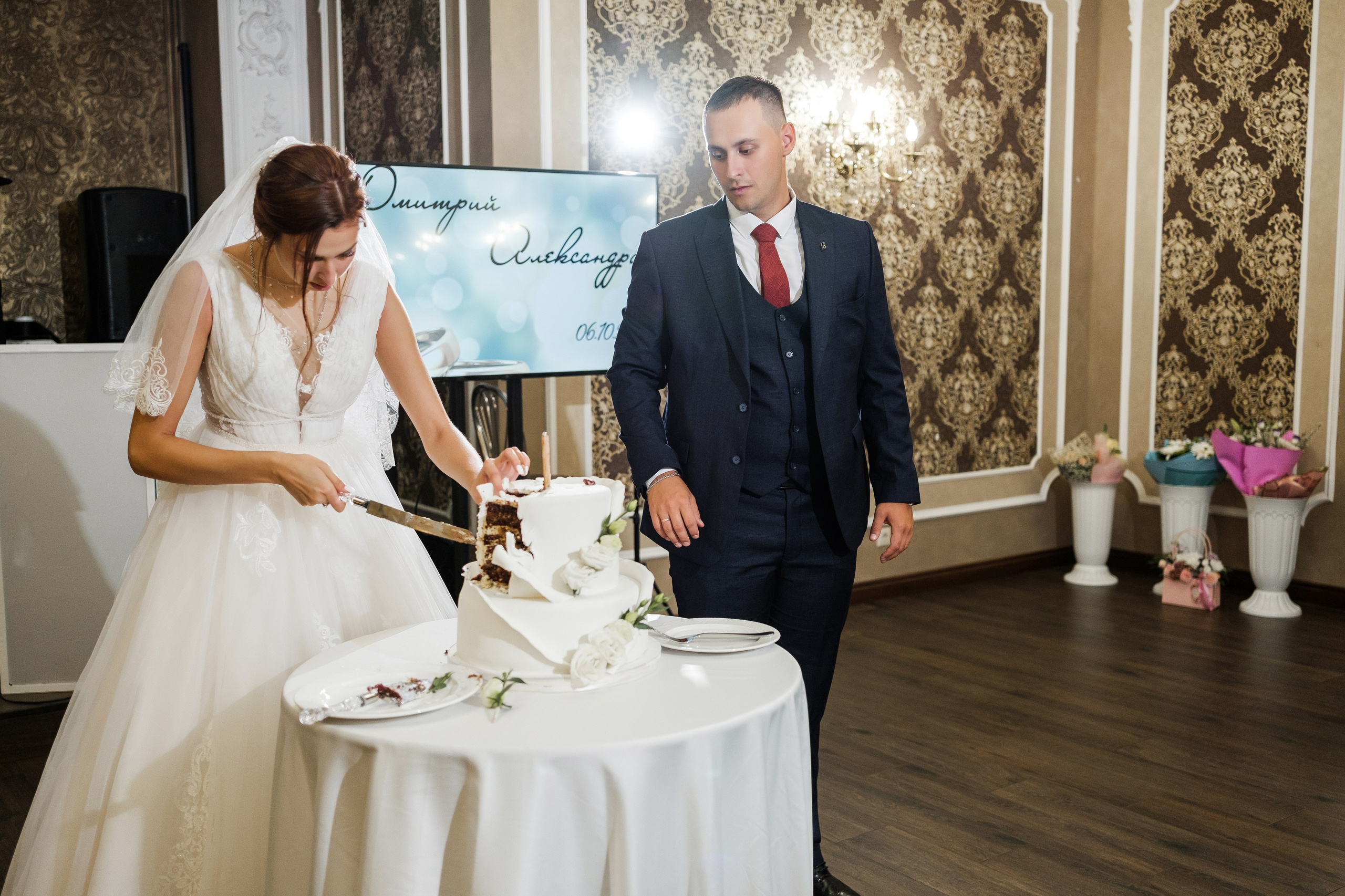 Дмитрий и Александра. Свадебный фотограф | репортаж | праздники | крещение