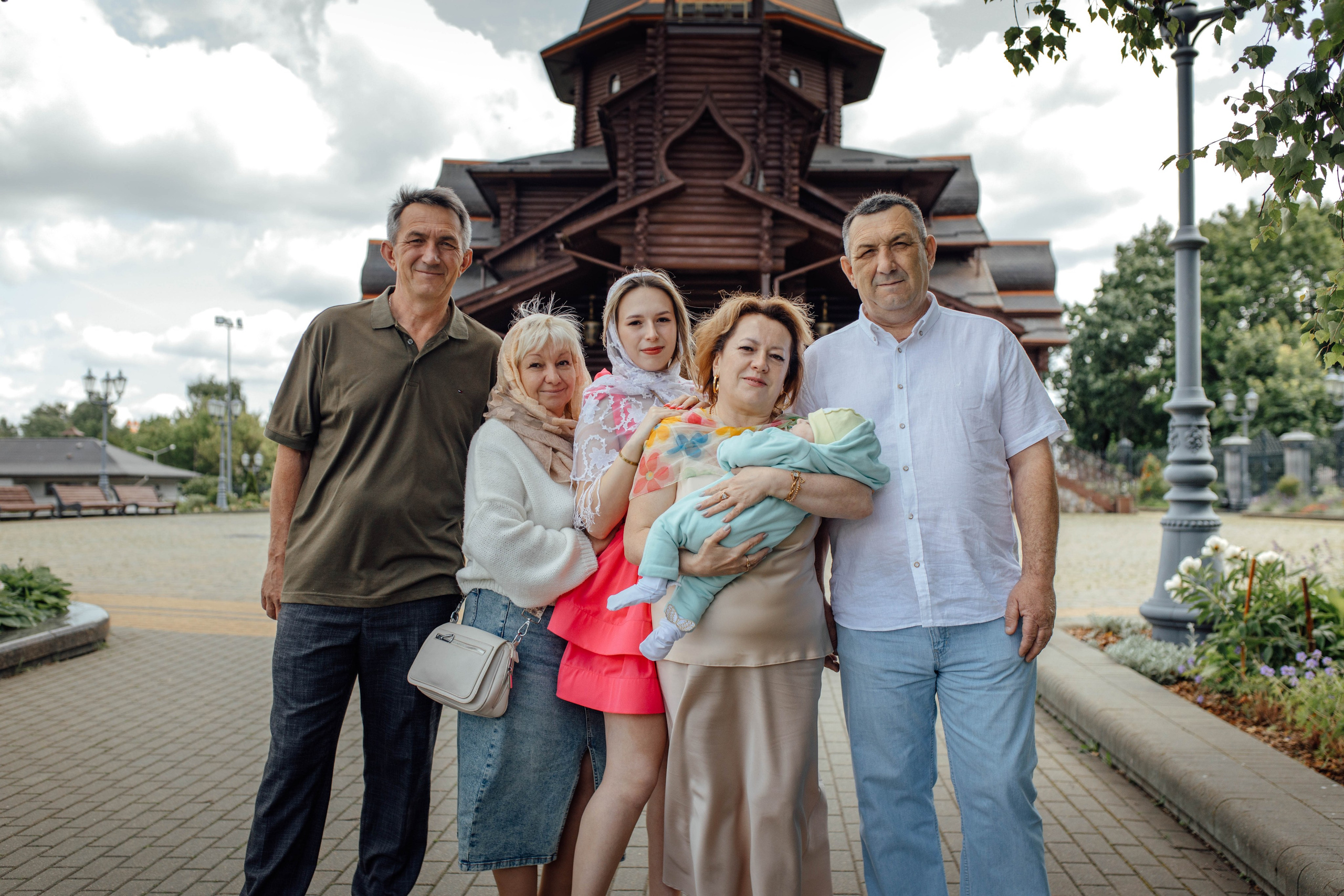 Крещение Михаила, храм Святой Троицы, июнь 2025