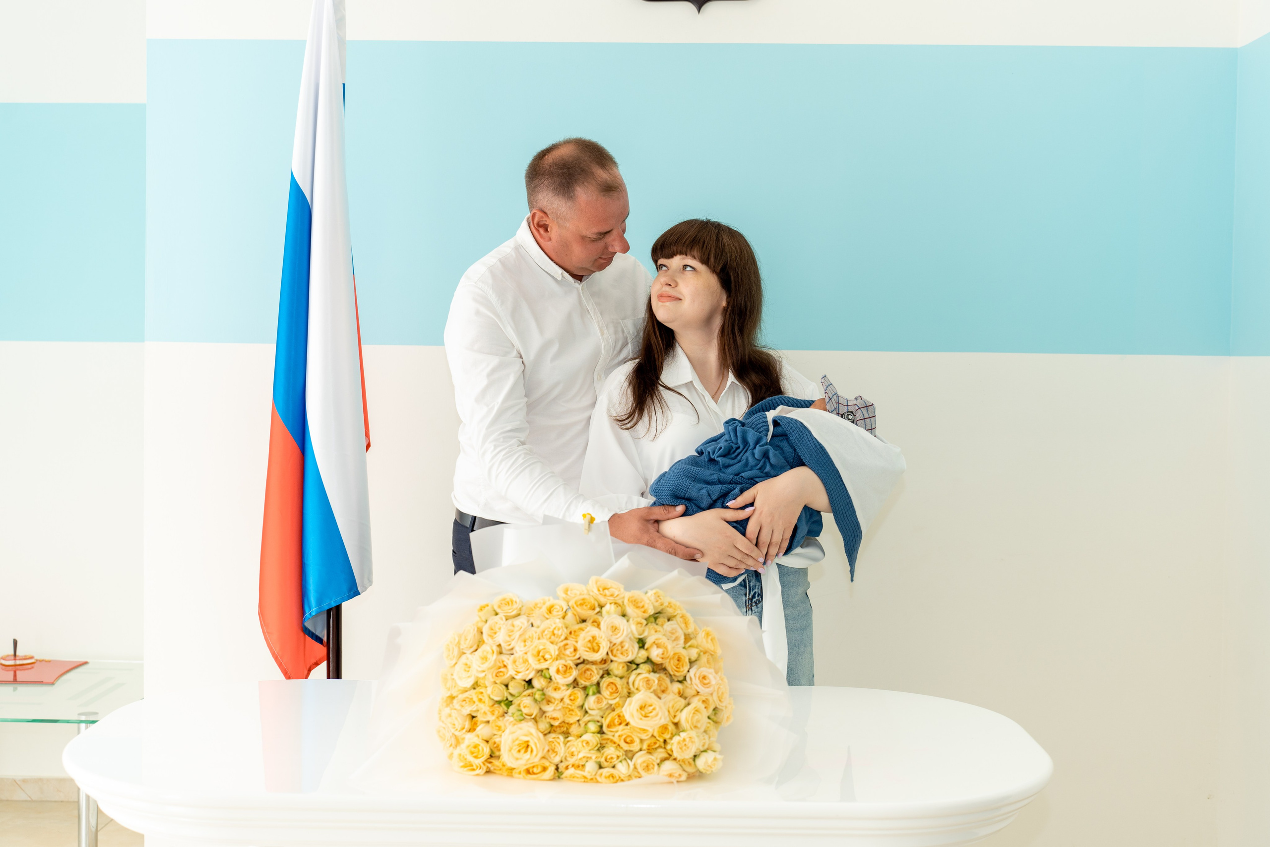 Выписка из роддома. Фотограф на Крещение и Венчание в Туле, детский и семейный фотограф