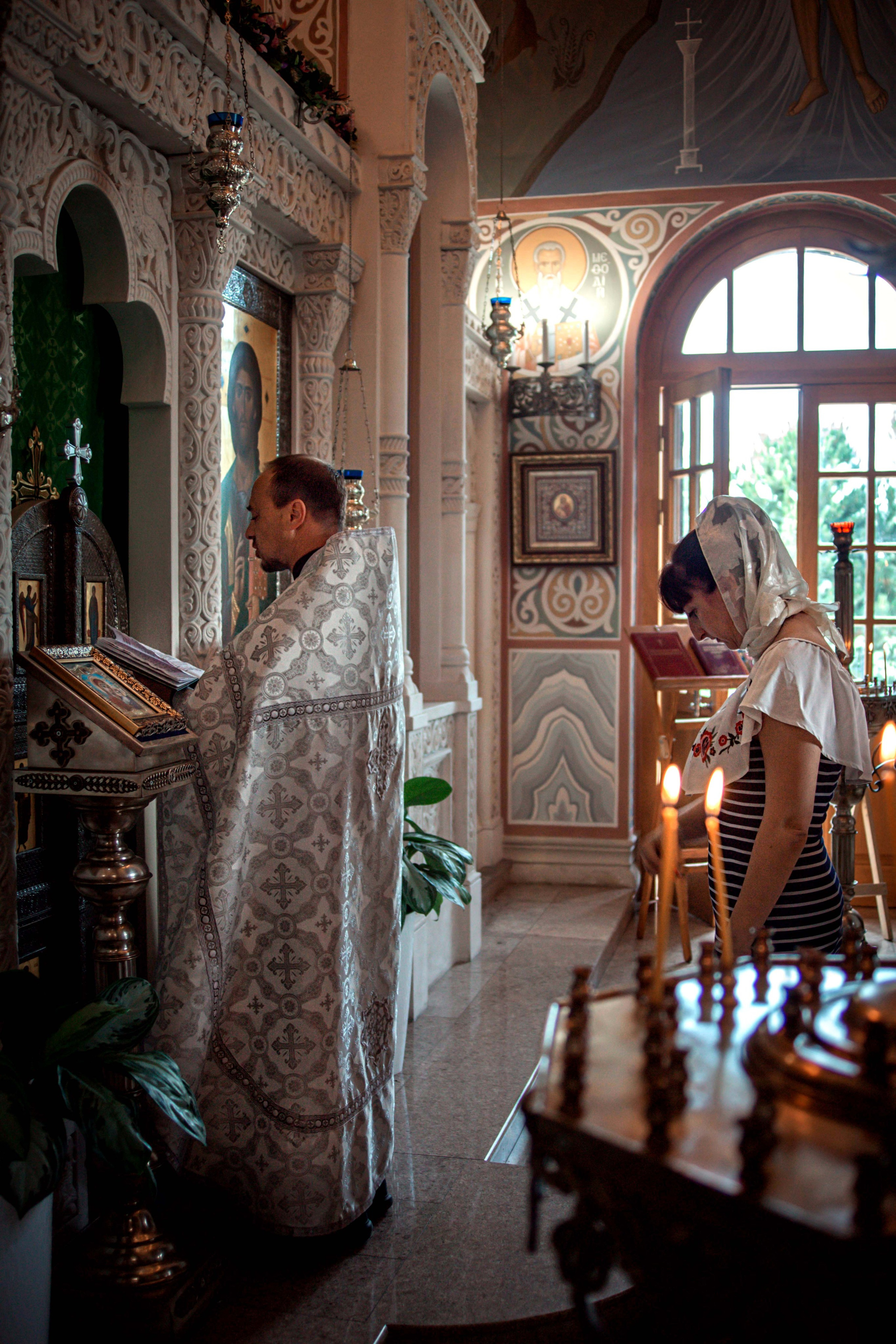 Крещение Василисы. Семейный и детский фотограф в Москве Ольга Кривенцова