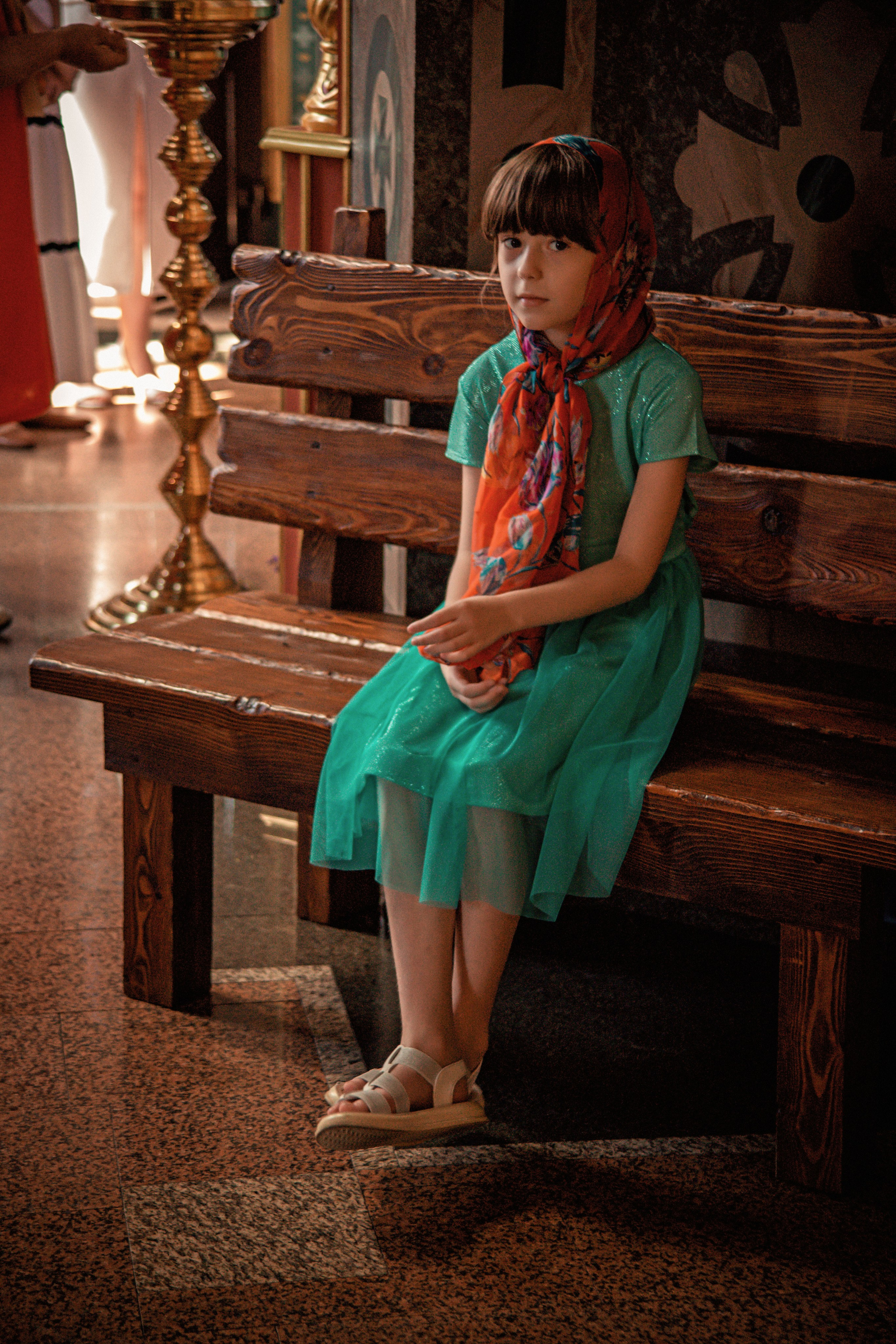 Общее крещение. Семейный и детский фотограф в Москве Ольга Кривенцова