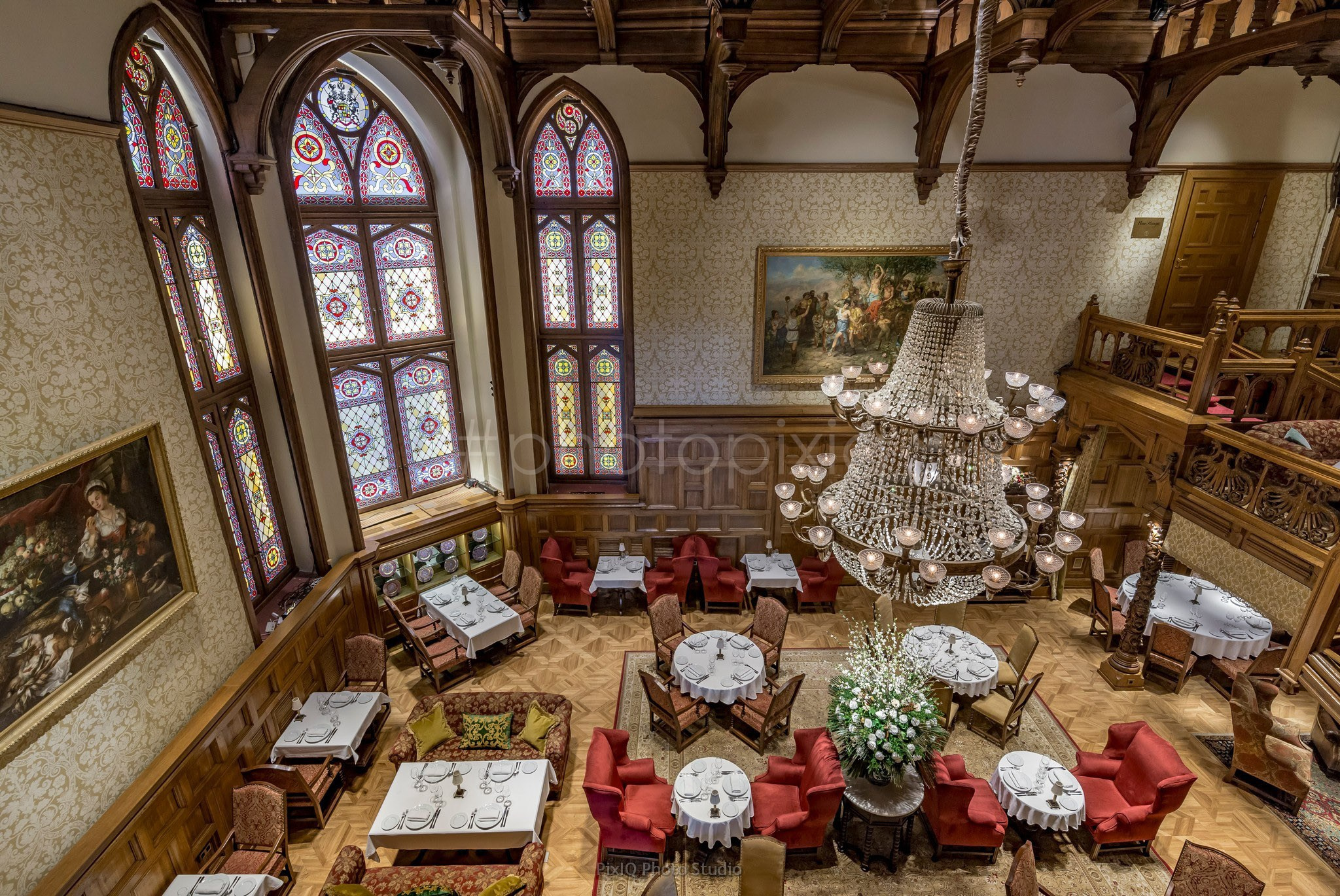 Фотосъёмка ресторана ЦДЛ. Интерьерная съёмка и виртуальные туры — Интерьерный фотограф Кузнецов Сергей (photopixiq)