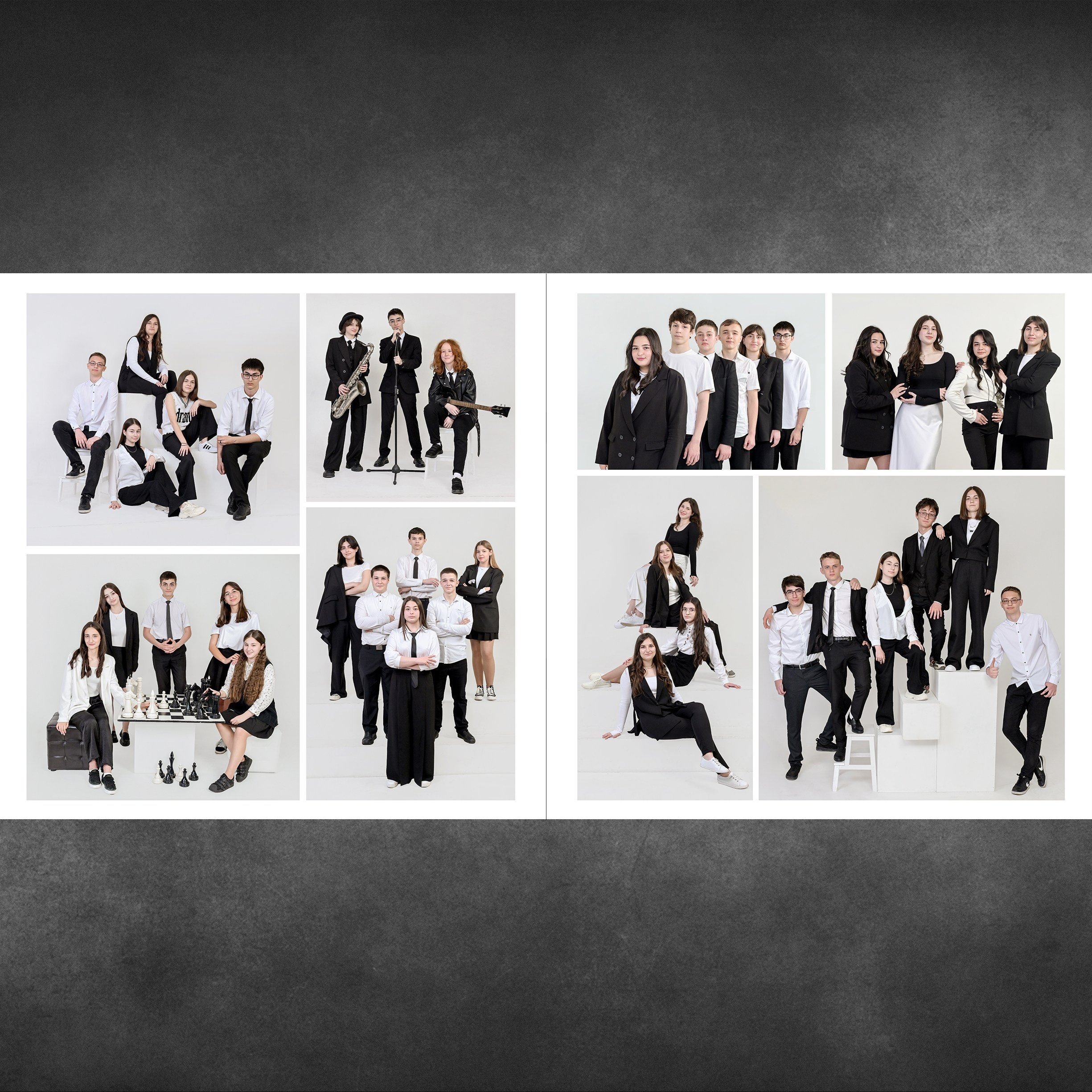 Квадрат 9-11 класс. Первая школьная фотостудия Zoom-Zoom в городе Владикавказ