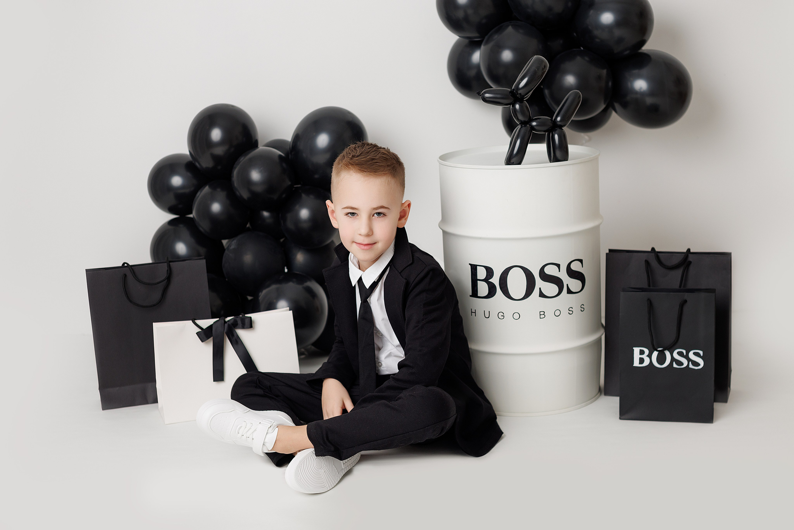 Фотопроект для малышей от года и старше «Boss / Chanel». Фотограф новорожденных анна порфирьева москва московская область