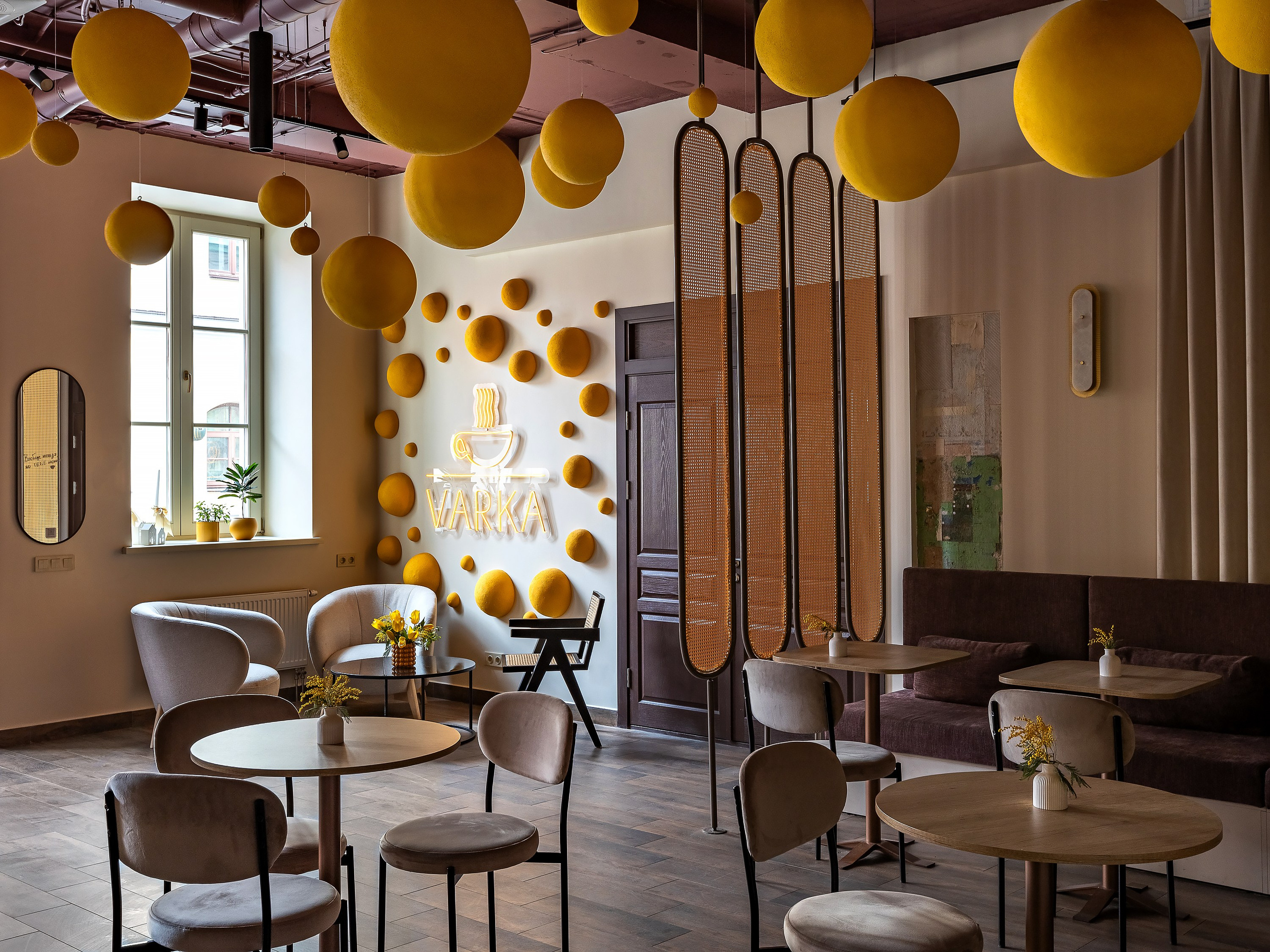 Кофейня «VARKA» Раковская. Дизайн: Екатерина Успенская