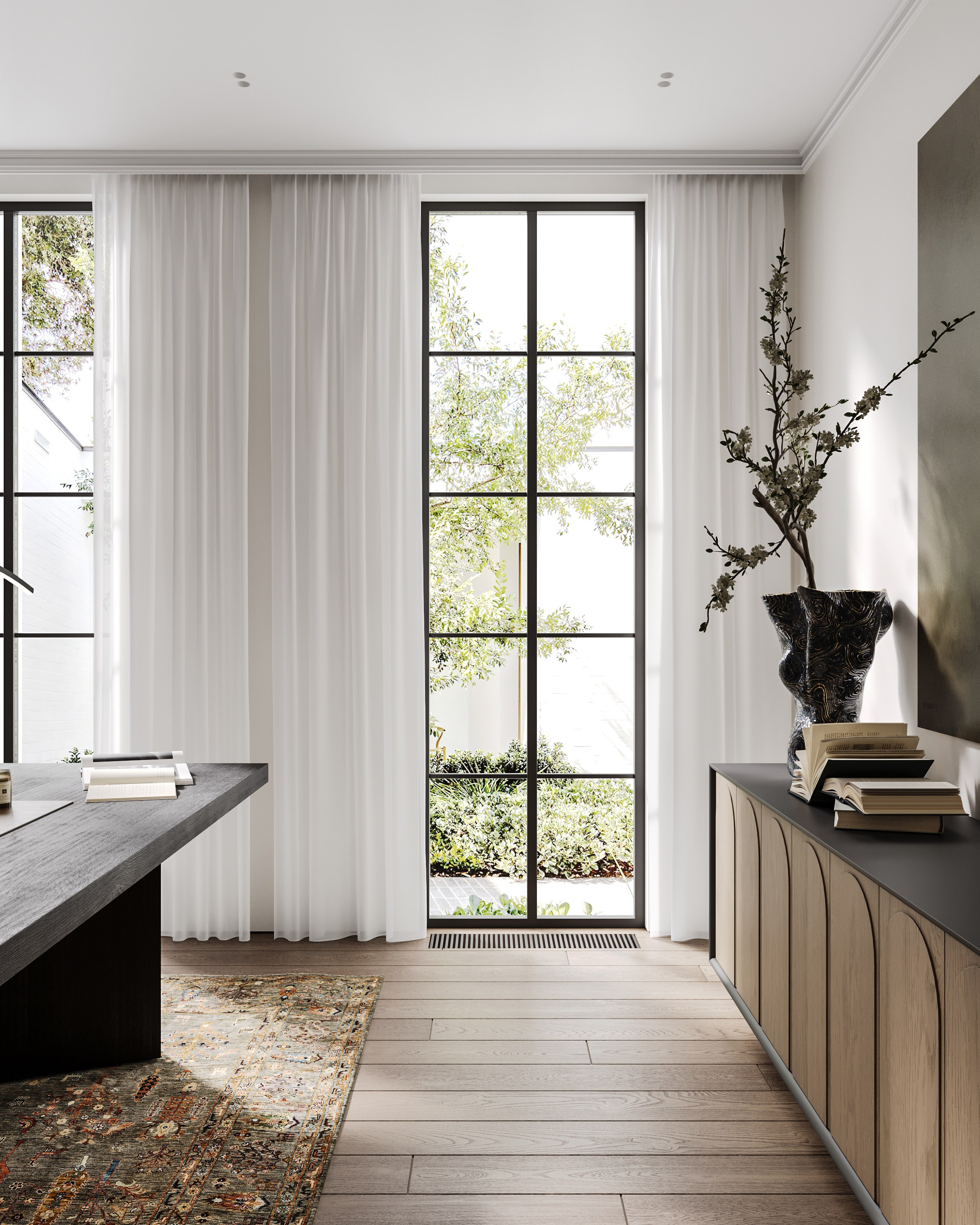 Кабинет. 3D визуализатор интерьеров