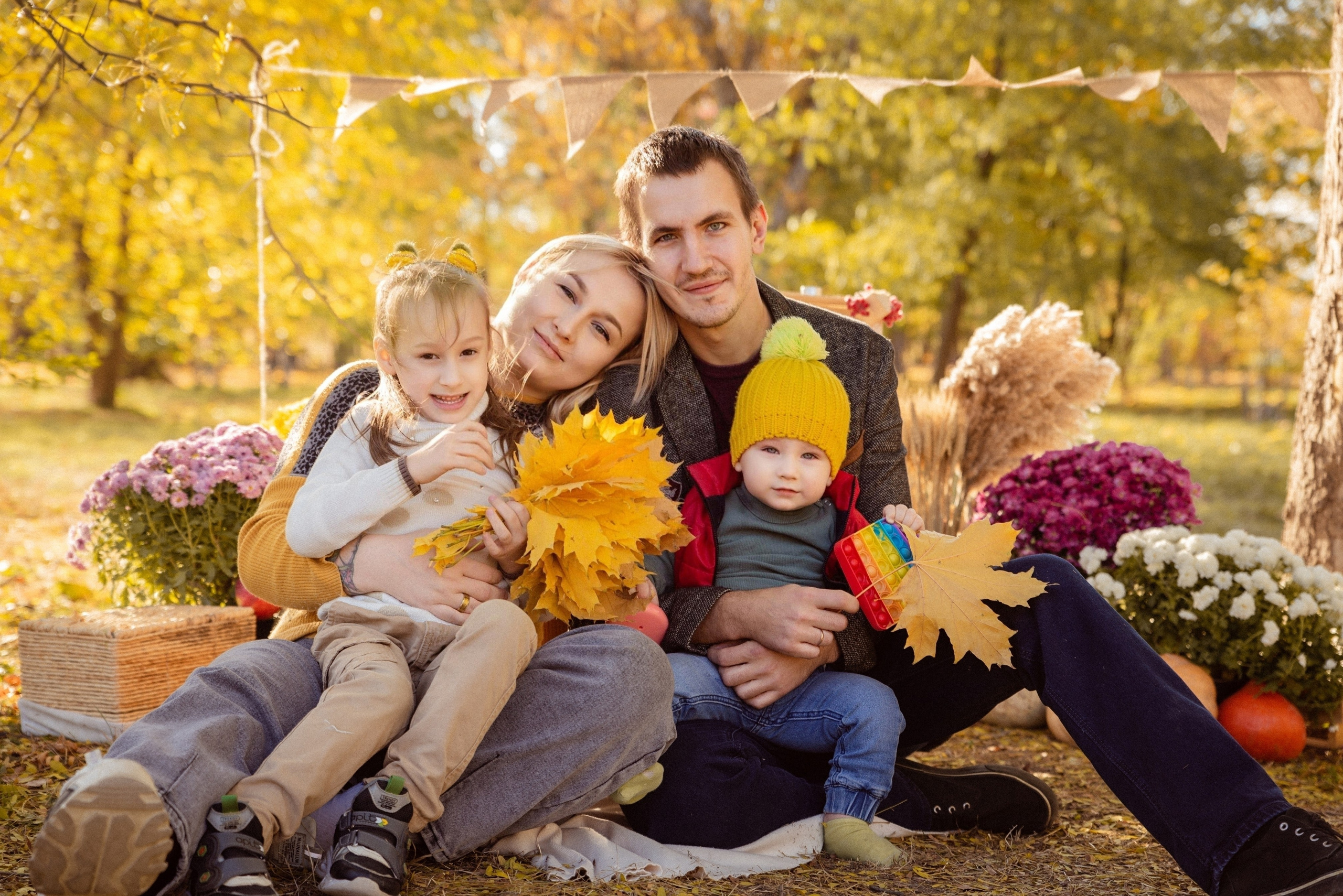 Фото день с тыквами. Семейный Фотограф в Краснодаре и крае