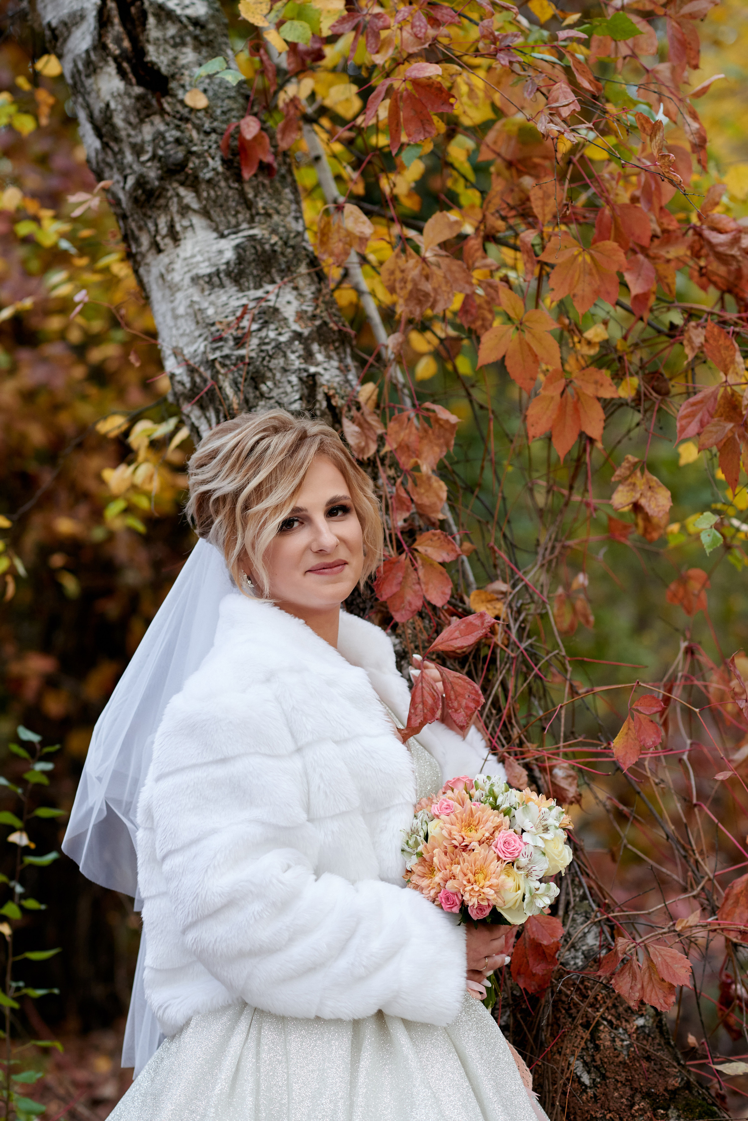 Осенняя свадьба Антона и Лилии. Свадебный, семейный, детский фотограф в Острогожске Татьяна Волошина