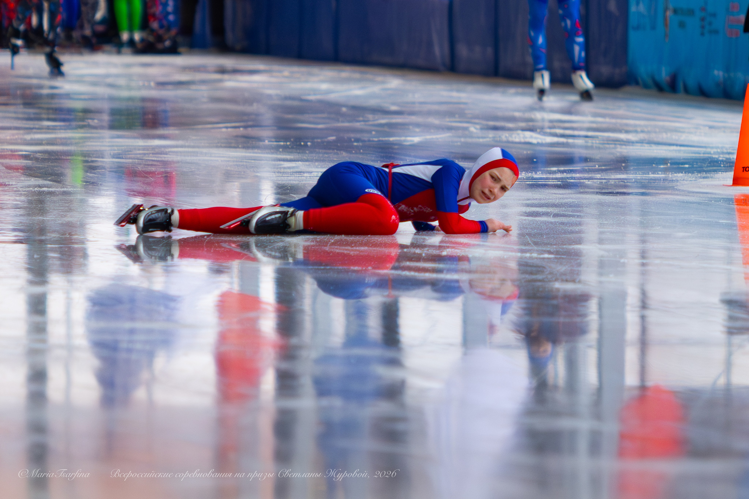 Конькобежный спорт. Спортивная съемка Мария Царфати