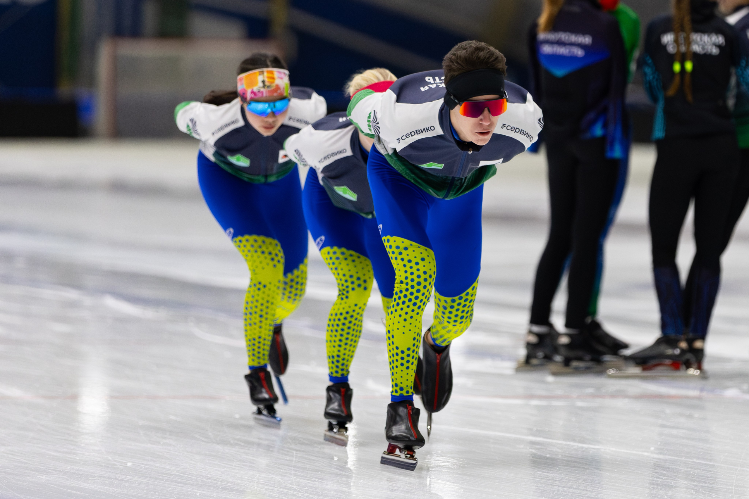 Тренировки. Конькобежный спорт. Иркутск, 2026. Спортивная съемка Мария Царфати