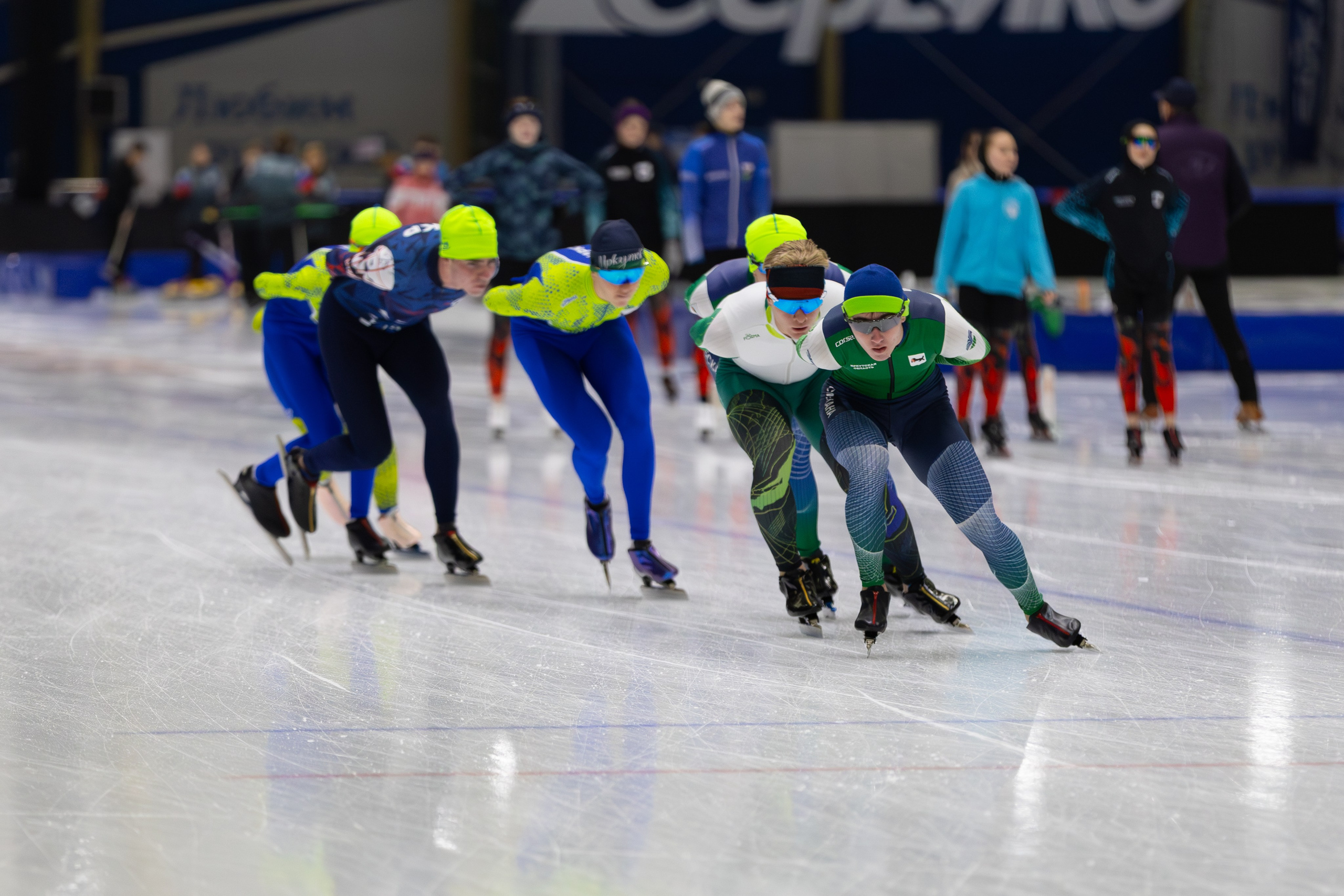Тренировки. Конькобежный спорт. Иркутск, 2026. Спортивная съемка Мария Царфати