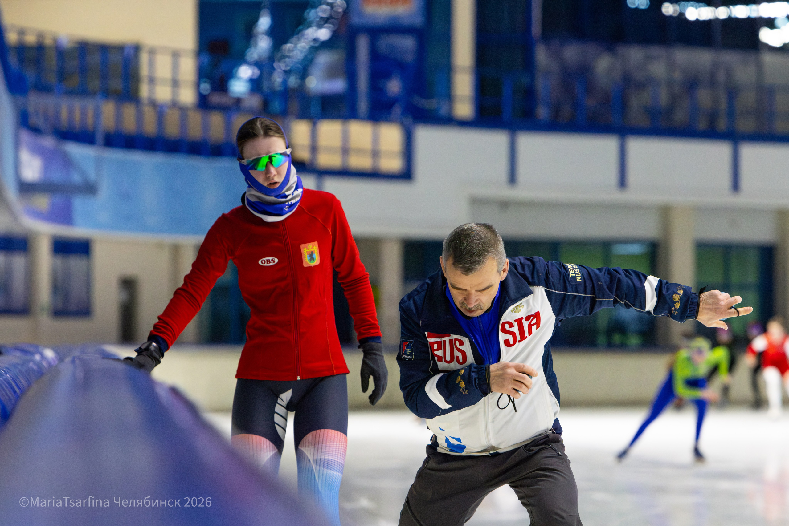 Конькобежный спорт. Спортивная съемка Мария Царфати