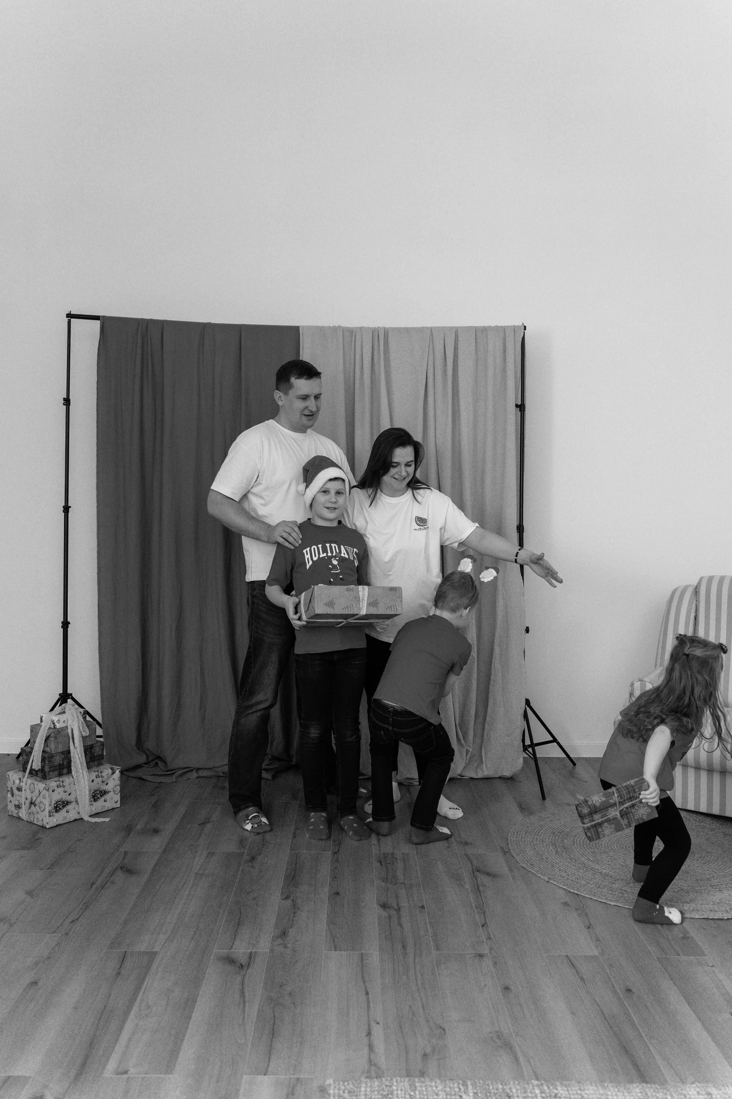 Семейная съёмка — Новый год. Ваш семейный фотограф в Минске — Вика Трегубова