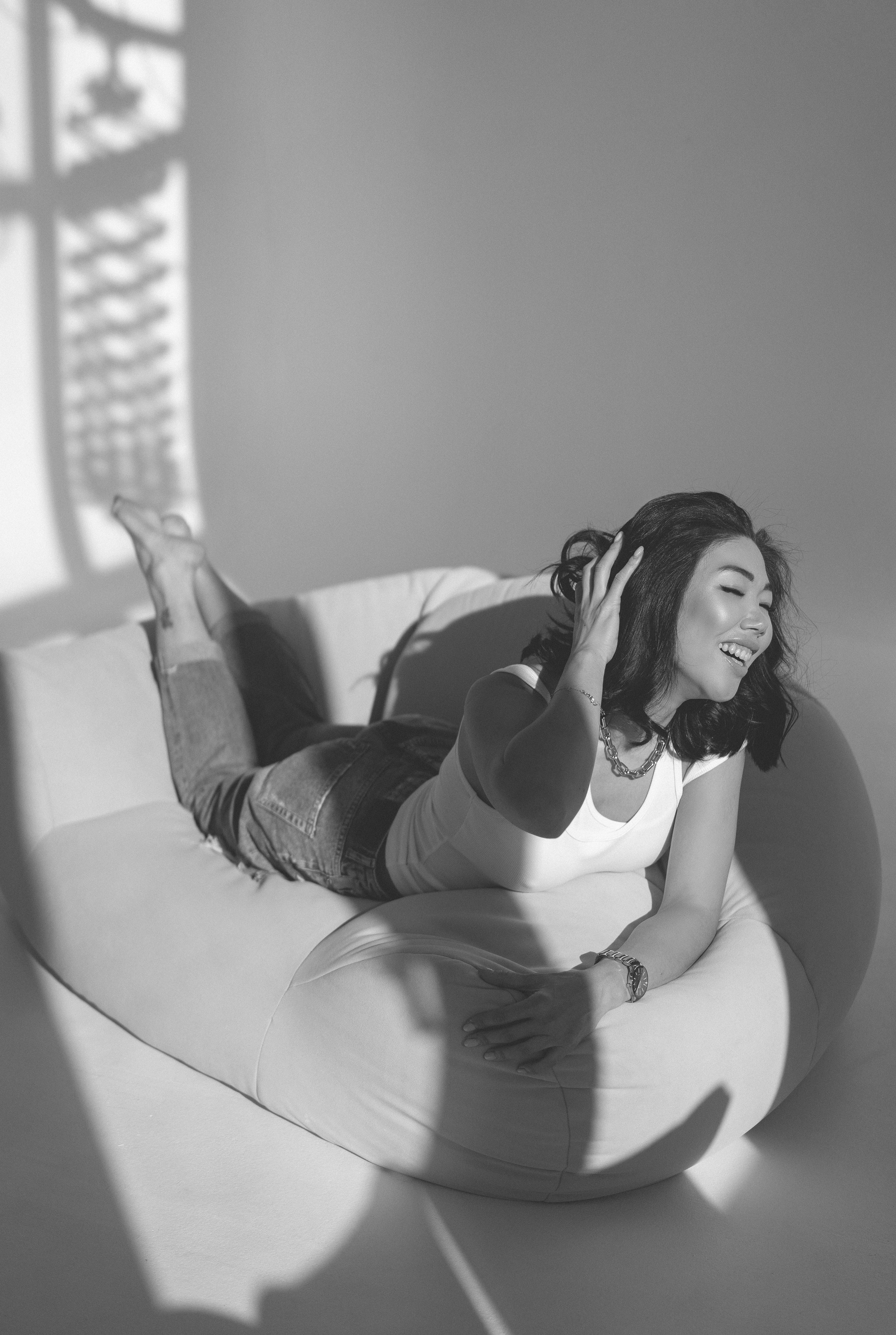 Аня_циклорама. Фотограф Лютикова Ирина, Тюмень, Москва