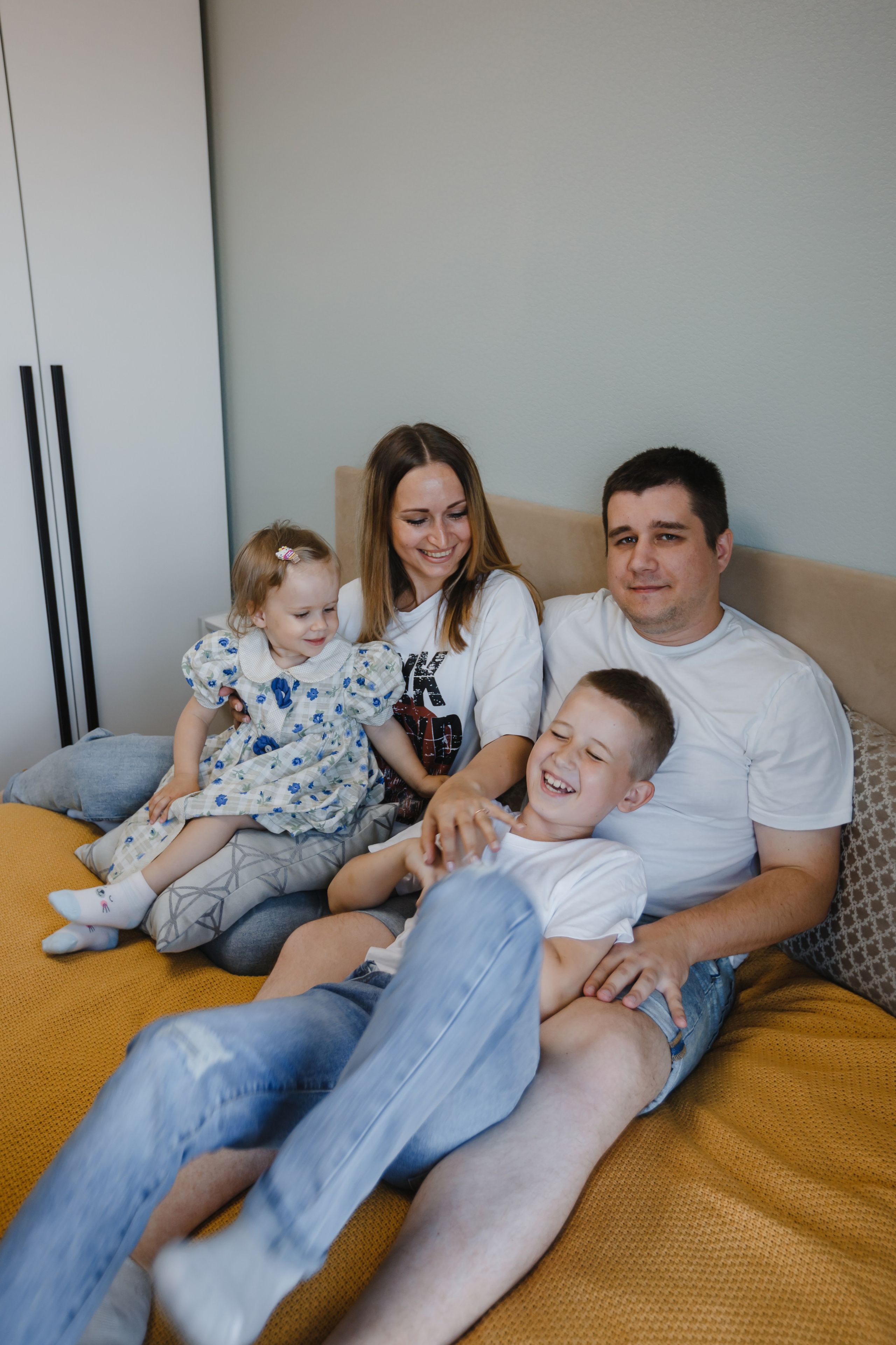 Валерия и ее семья. Семейный фотограф Николаева Ольга