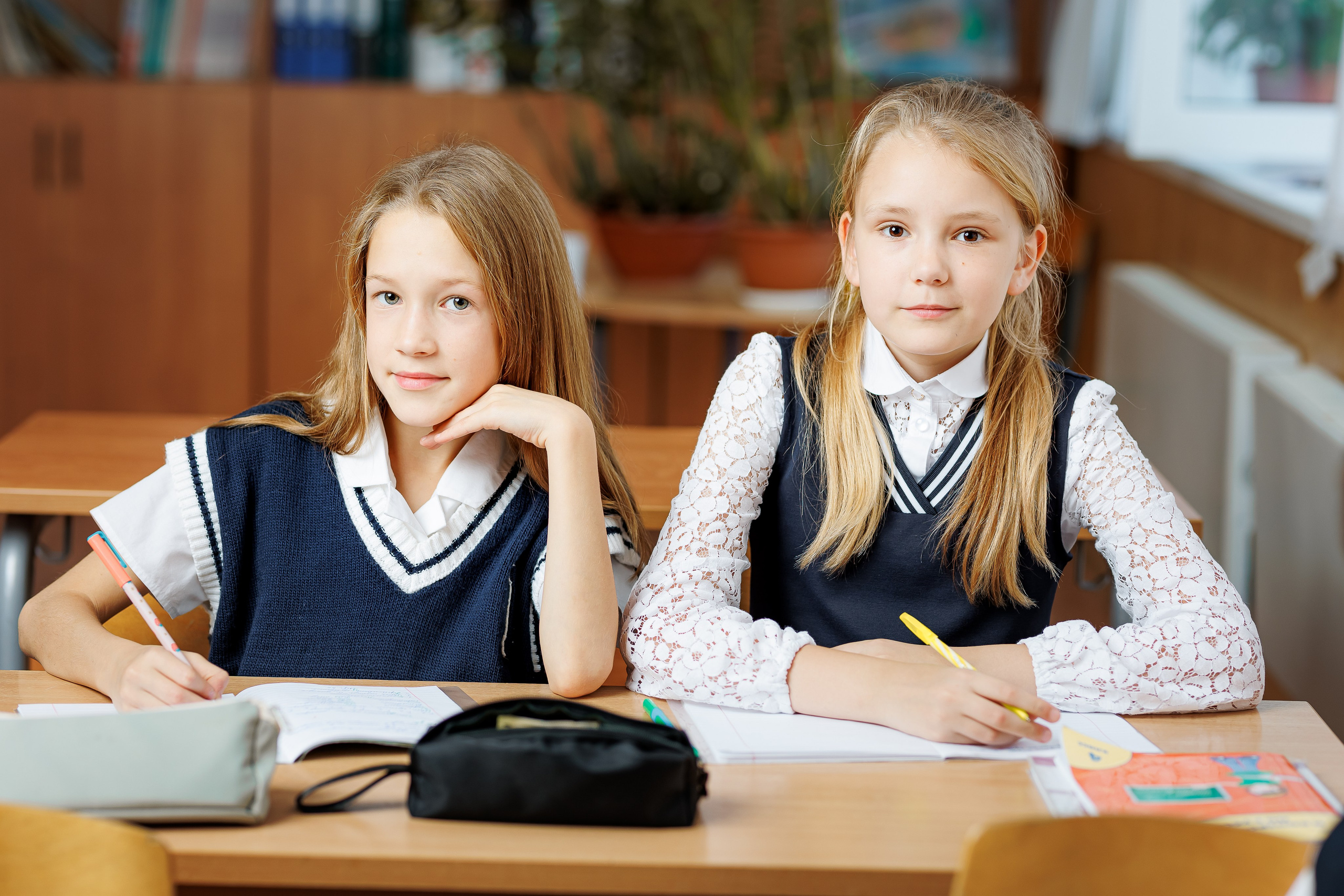 Репортаж на уроках. Семейный и детский фотограф Комина Елена, Власиха, Одинцово