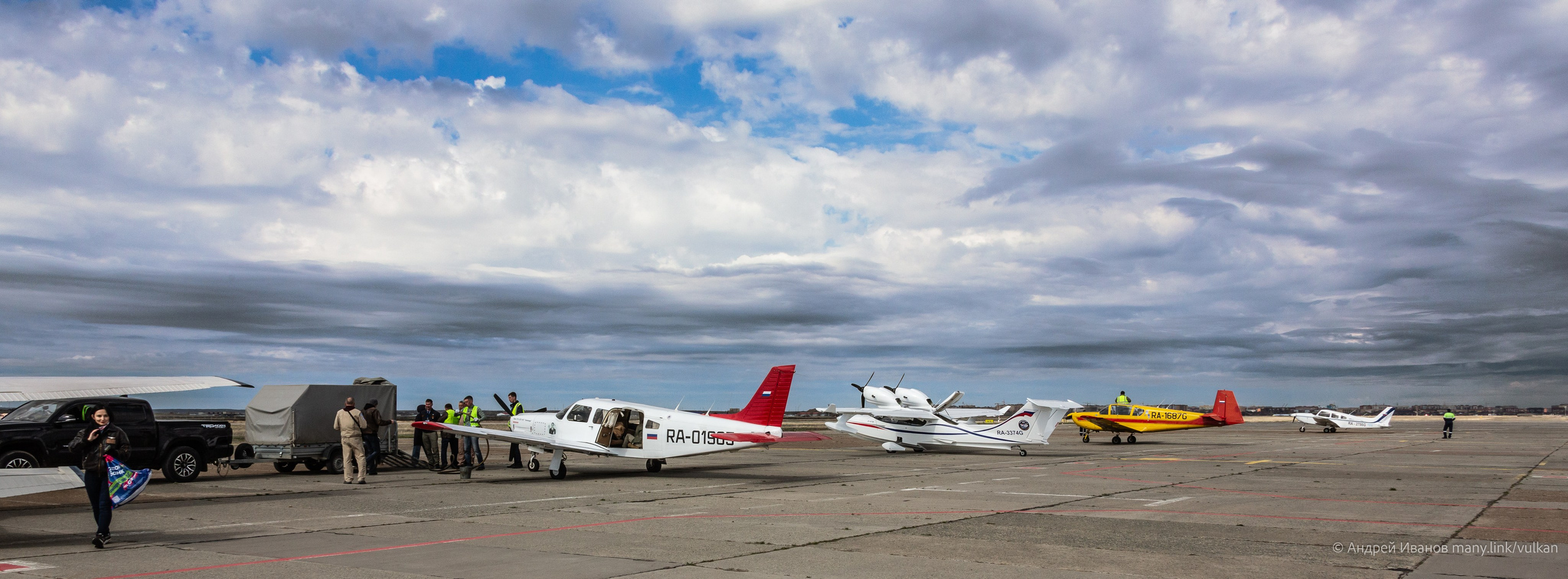 Перелёт на Байконур в 2026 г на самолётах АОН. Фотоальбом показывающий увлекательный мир авиации и мир медведей Андрея Иванова