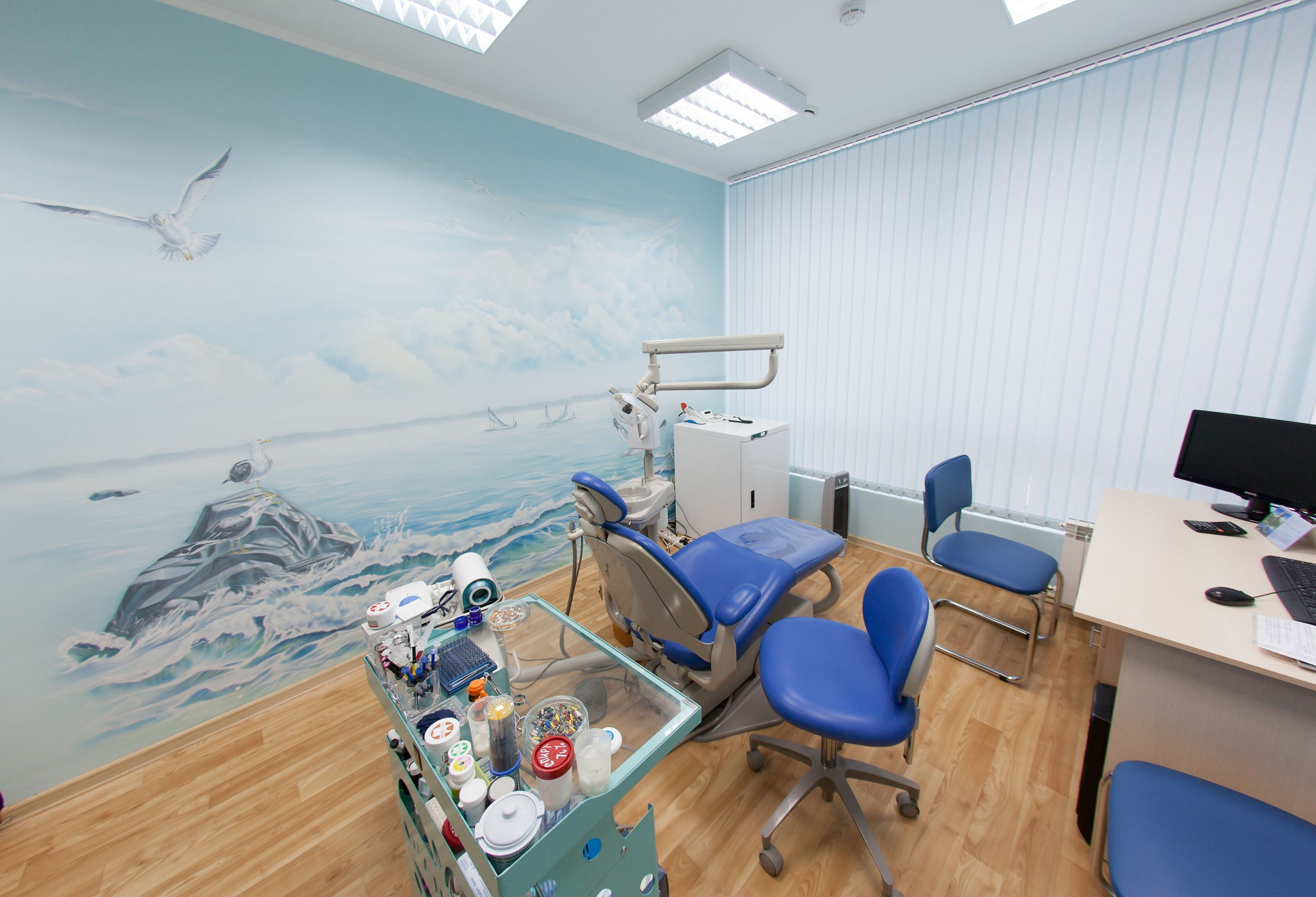 Интерьерная фотосъемка стоматологии Ортодент Прайм в Вологде