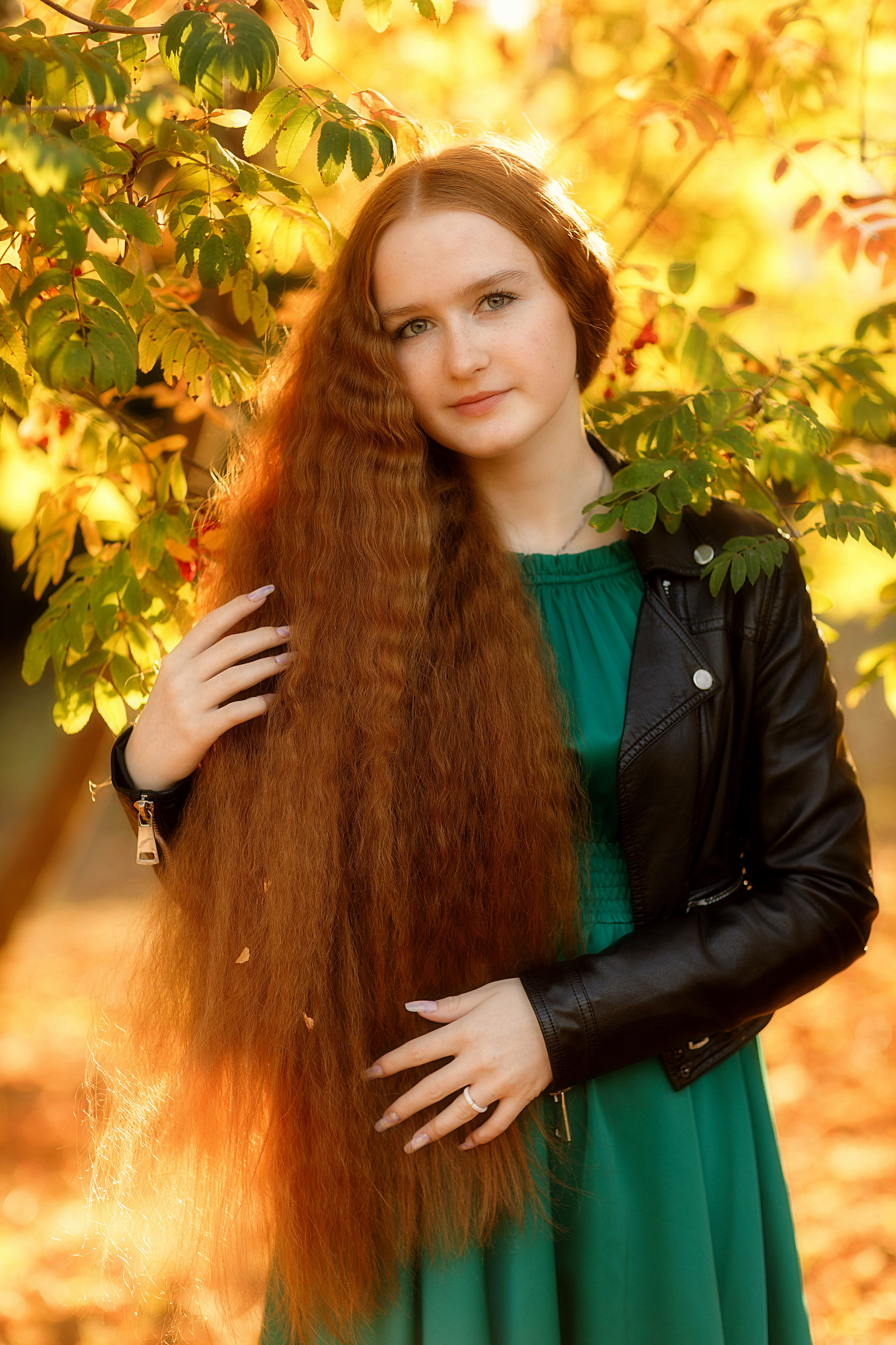 Осенняя фотосессия с Аней. Портретный и репортажный фотограф в Чебоксарах Андриян Чаркин