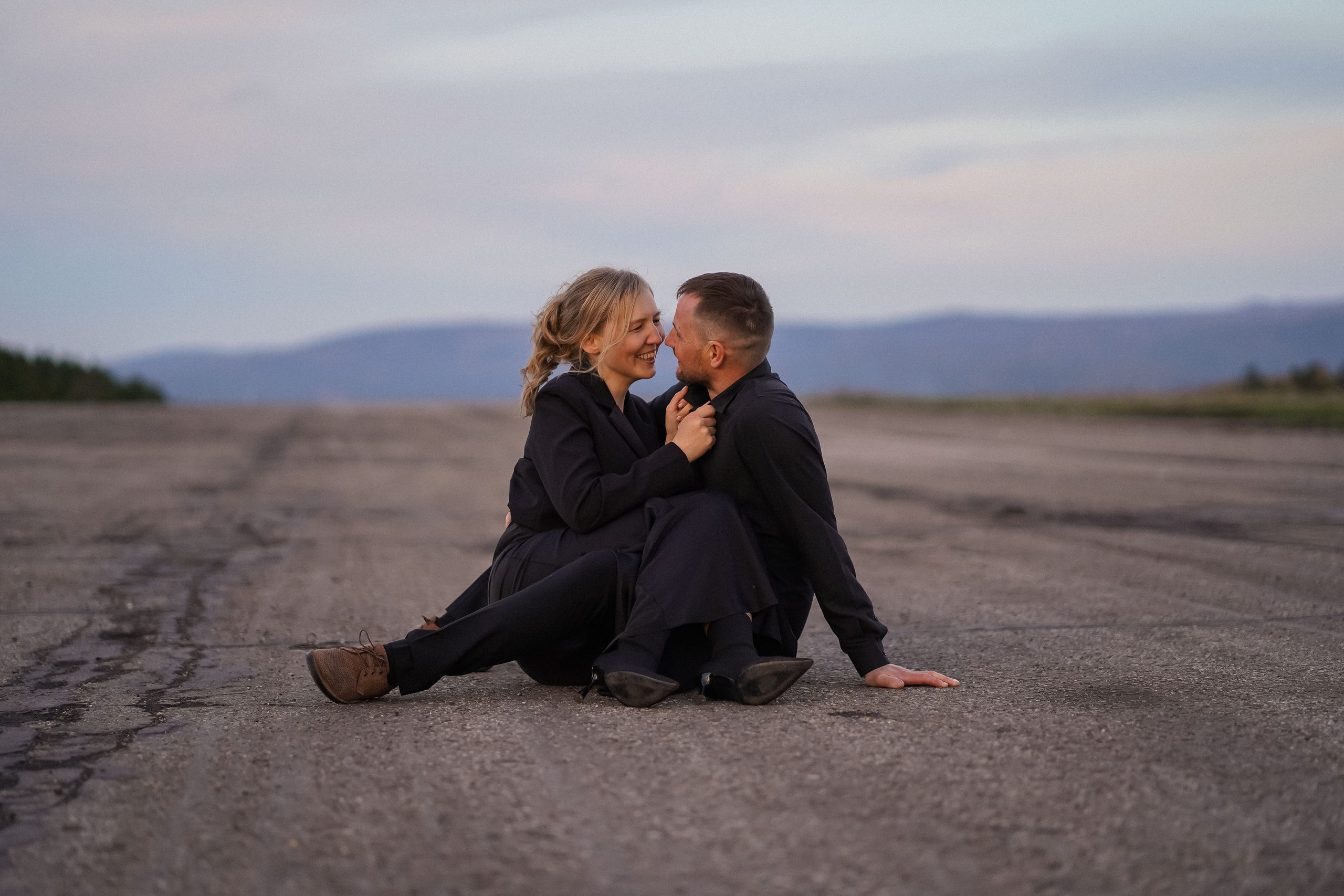 Паша и Настя на закате. Детский и семейный фотограф в Давлеканово Волкова Вероника