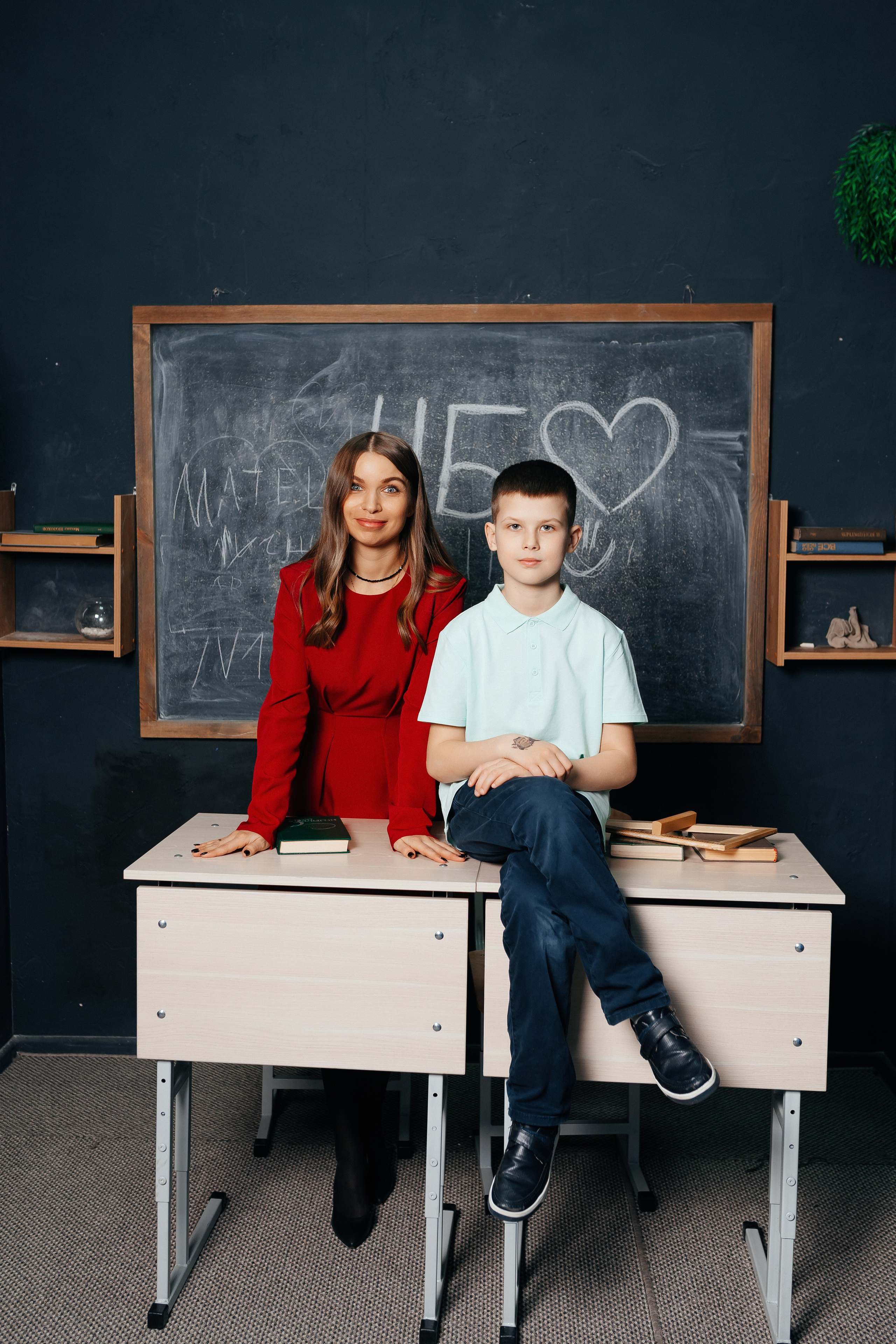 В студии. 4 класс. Фотограф Ким Наталья в Красноярске