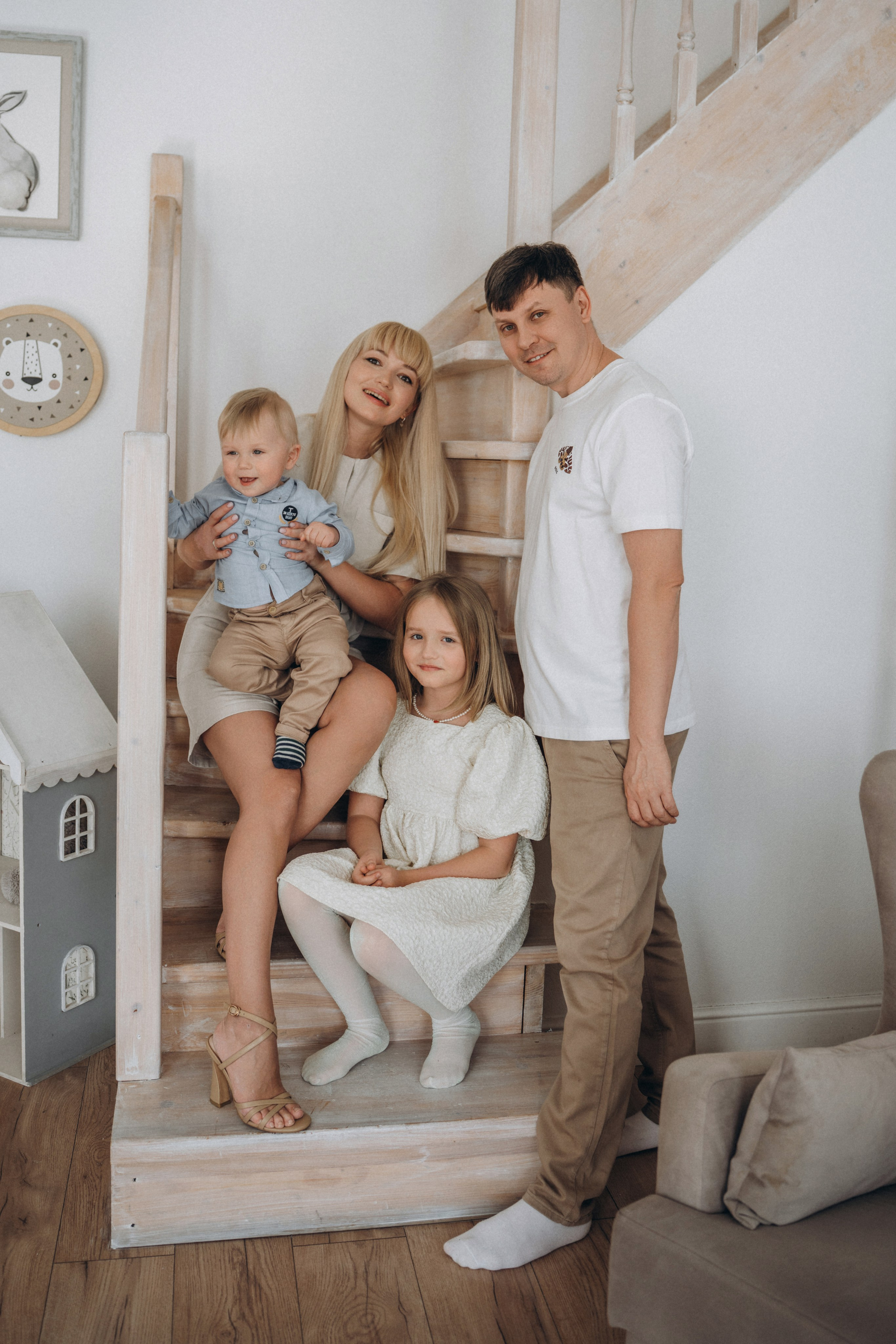 Family Varichevi. Photographer Olga Rubtsova in the UAE and Russia