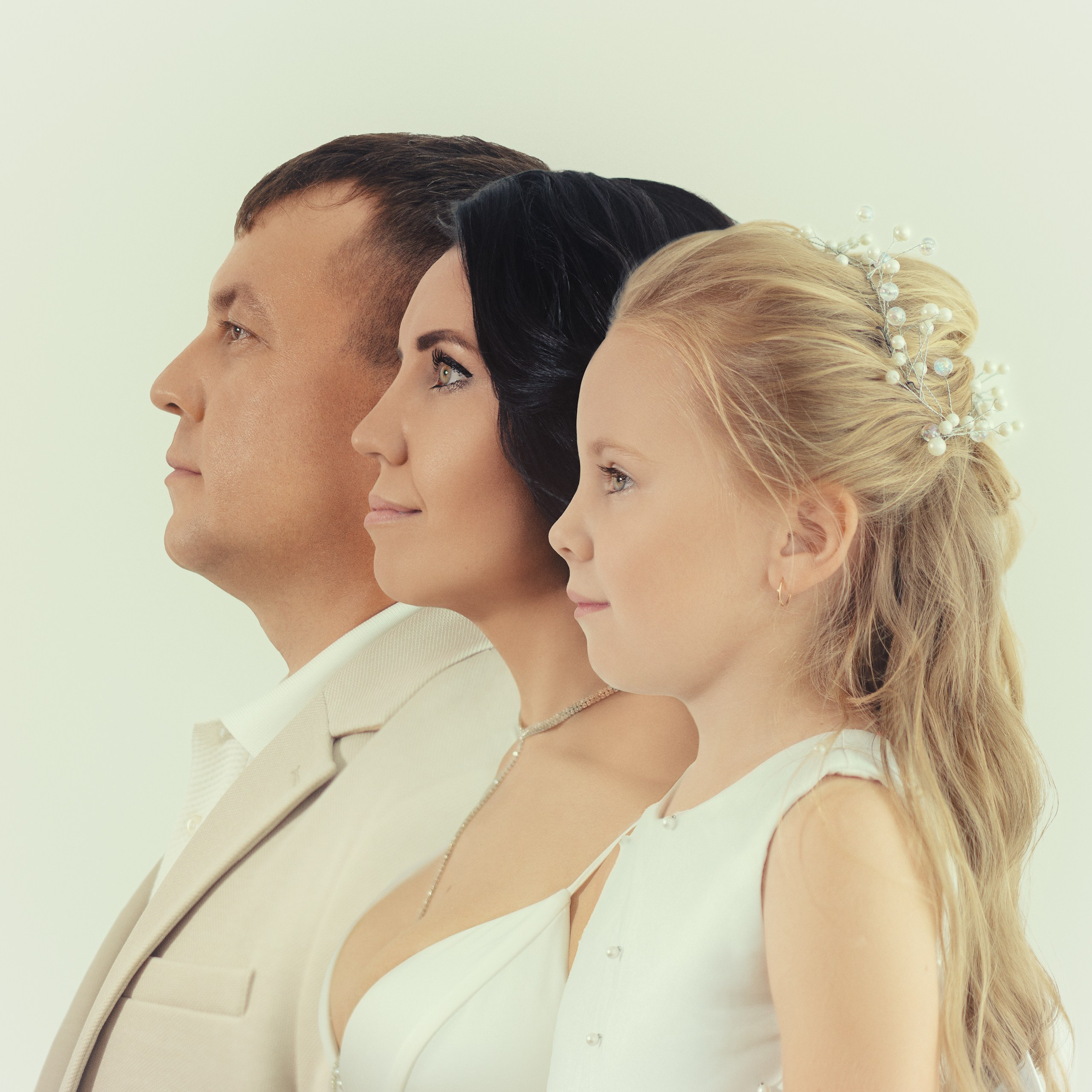 Портрет поколений. Профессиональная ретушь фото. Реставрация фото