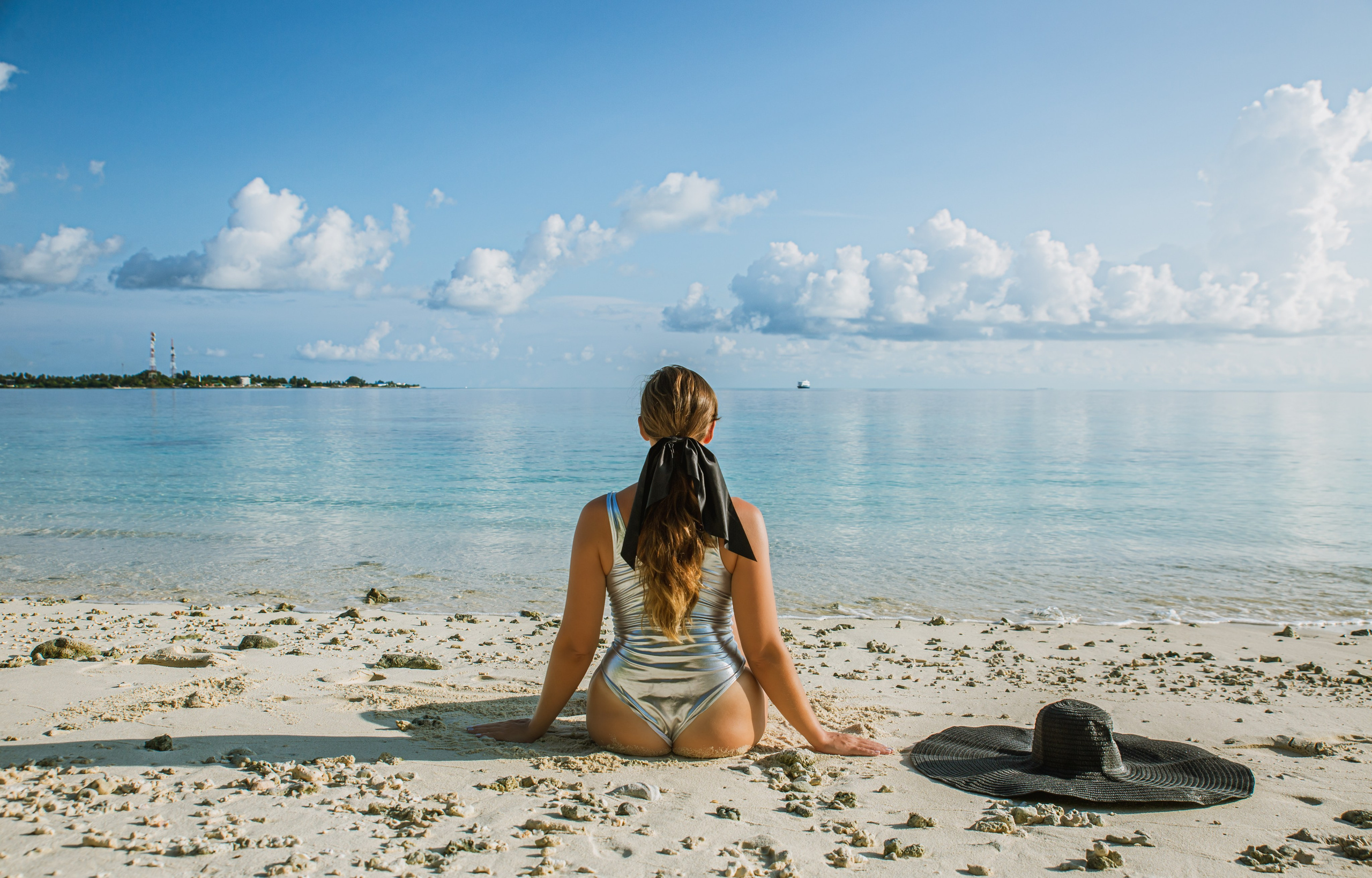 Portrait. Photographer in Maldives