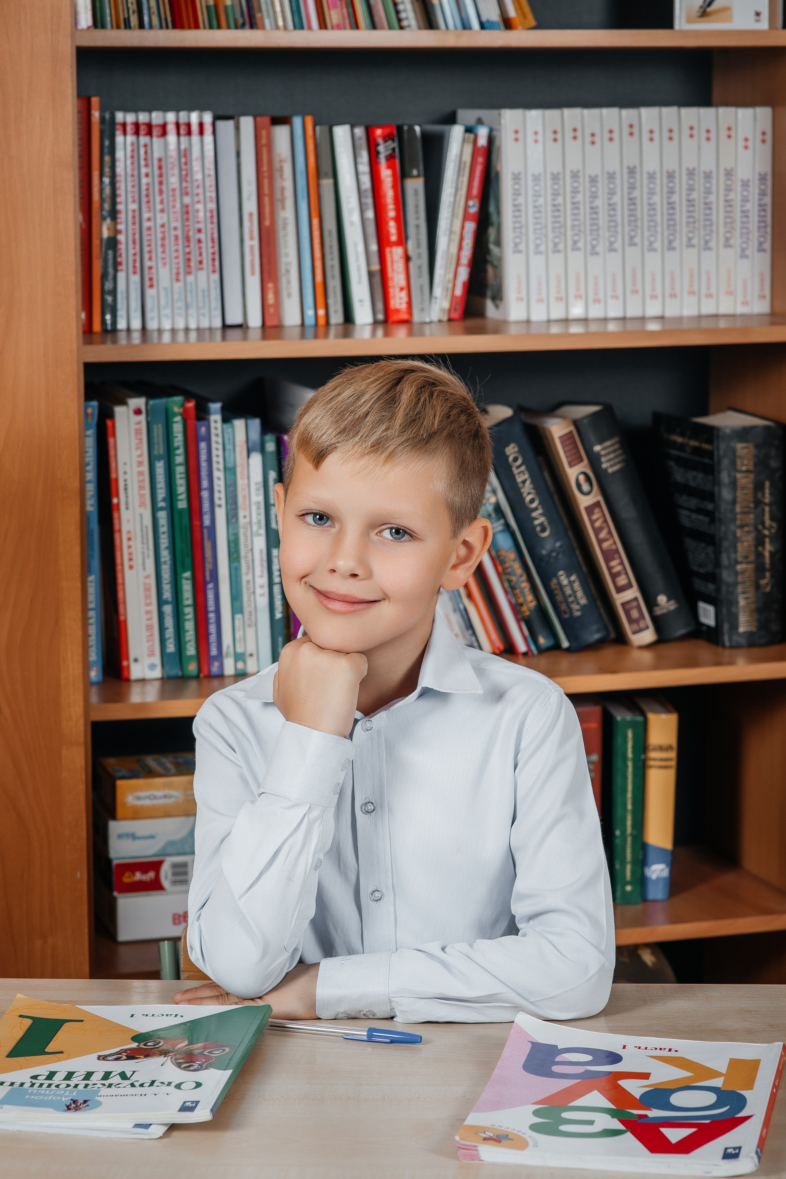 Первоклашки ГБОУ ЦОиС «Москва-98». Семейный фотограф в Москве Наталья Чуб, заказать Фотокнигу