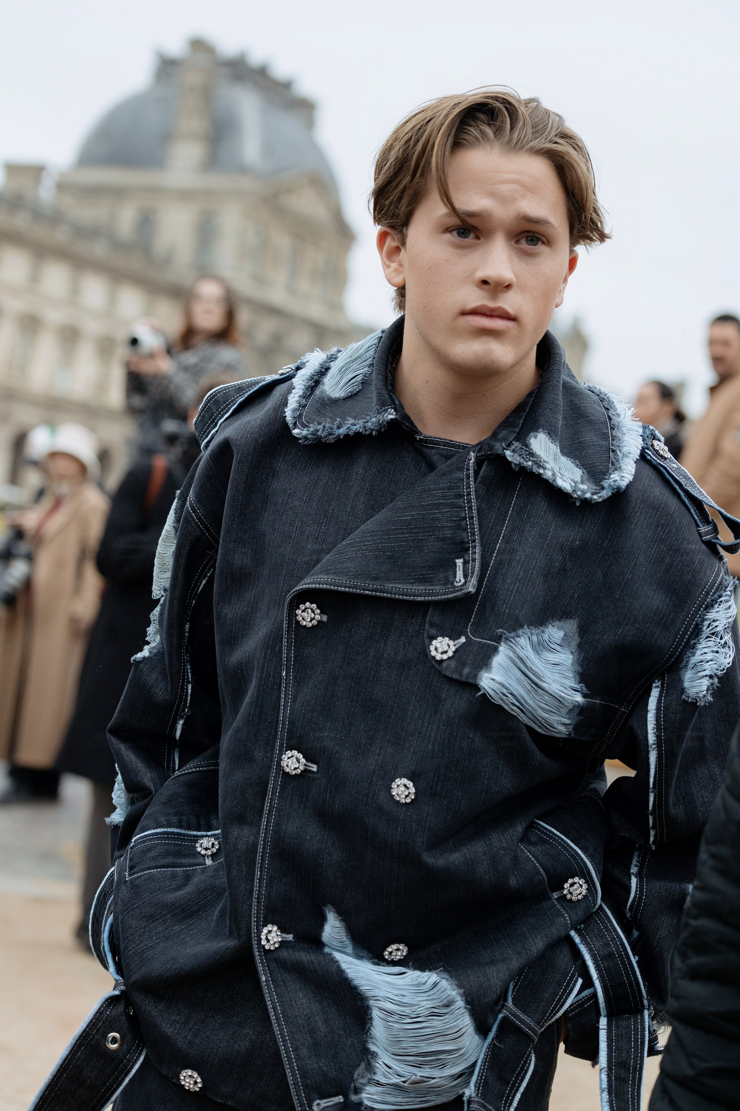 OFF WHITE PFW WOMENSWEAR FALL-WINTER 24/25. Photographer in Milan Ivan Goncharov