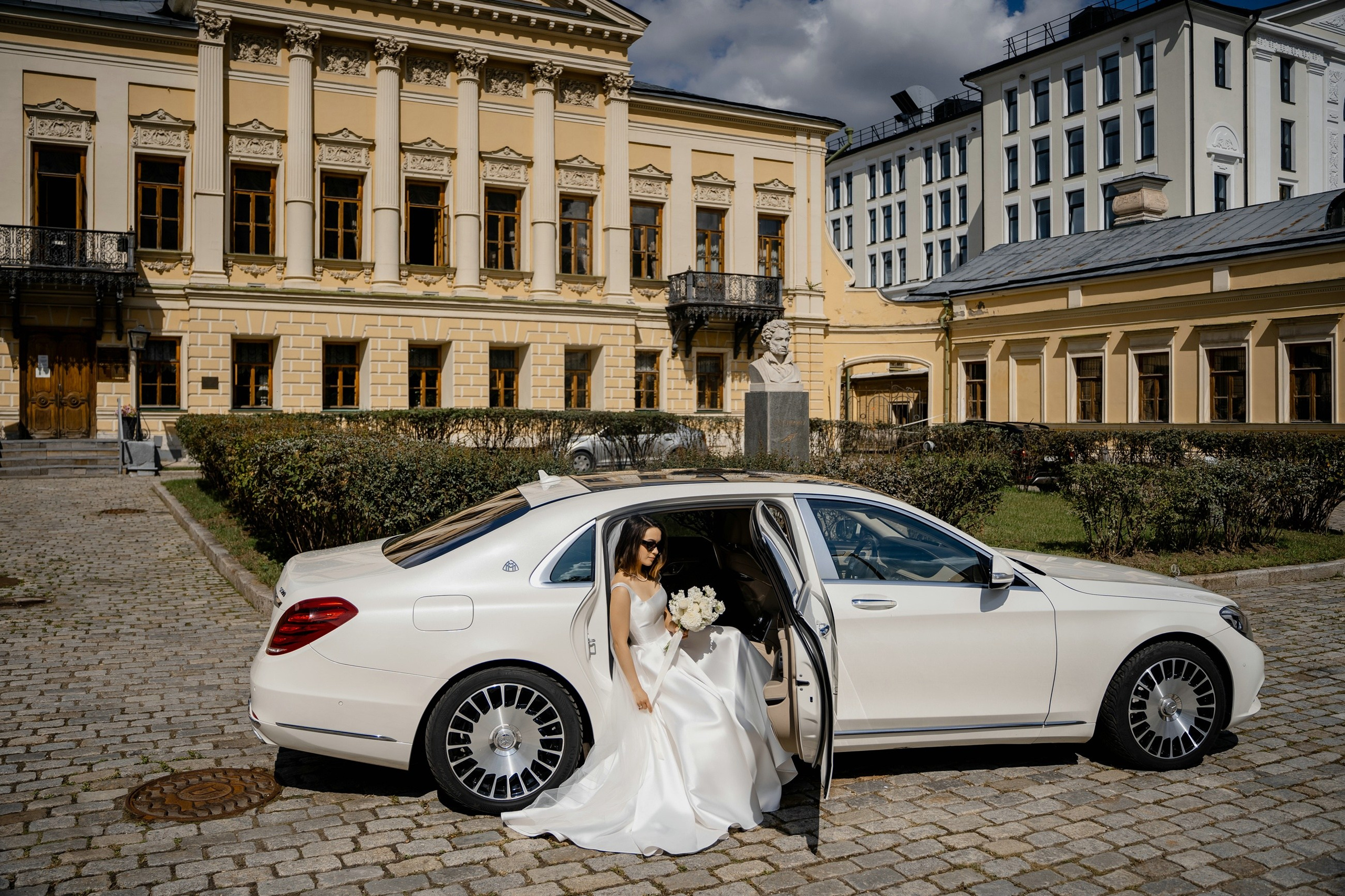 Регистрация брака в библиотеке Пушкина. Свадебный и семейный фотограф в Москве Светлана Зоткина
