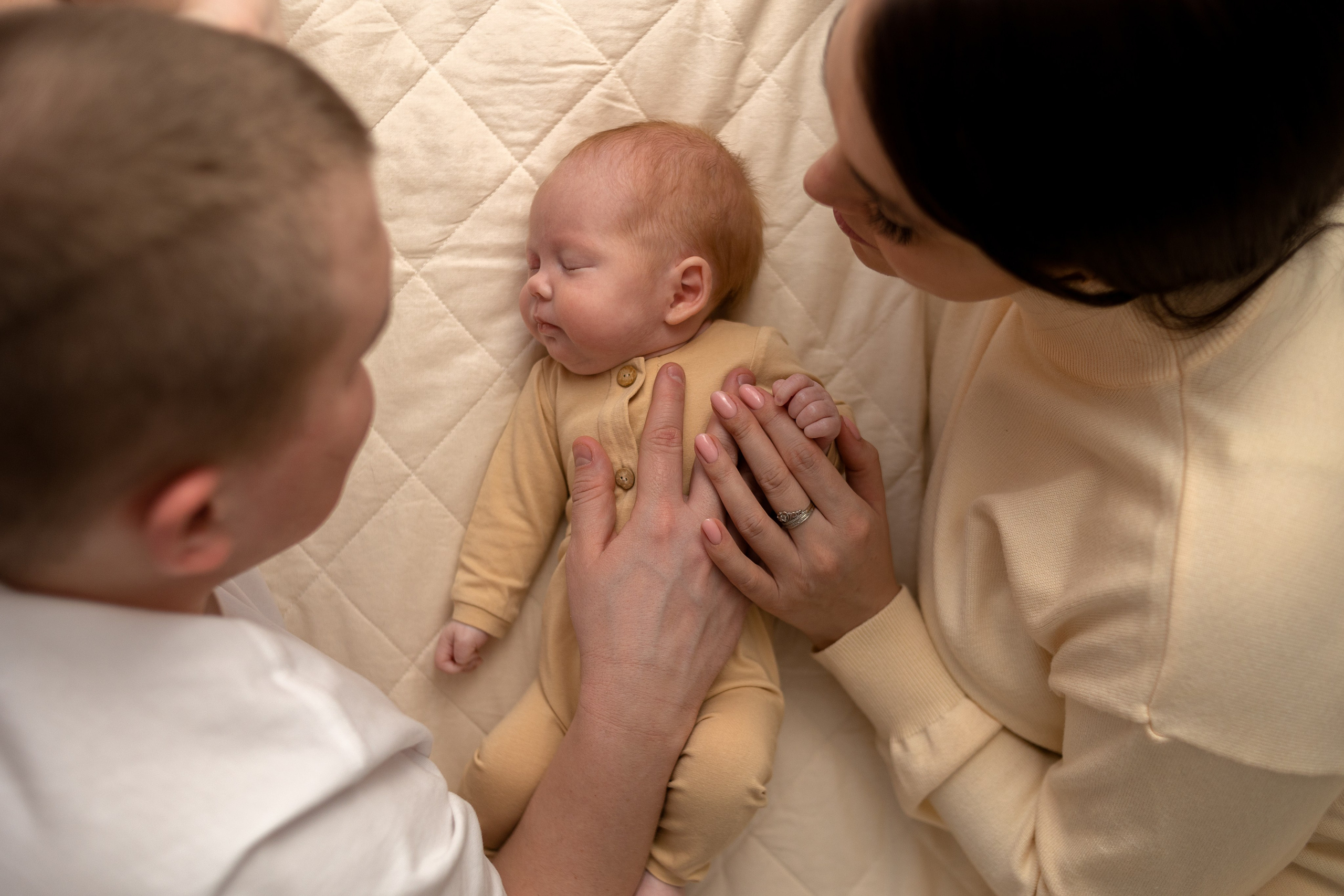 Фотосессия новорожденного в стиле LifeStyle в Санкт-Петербурге