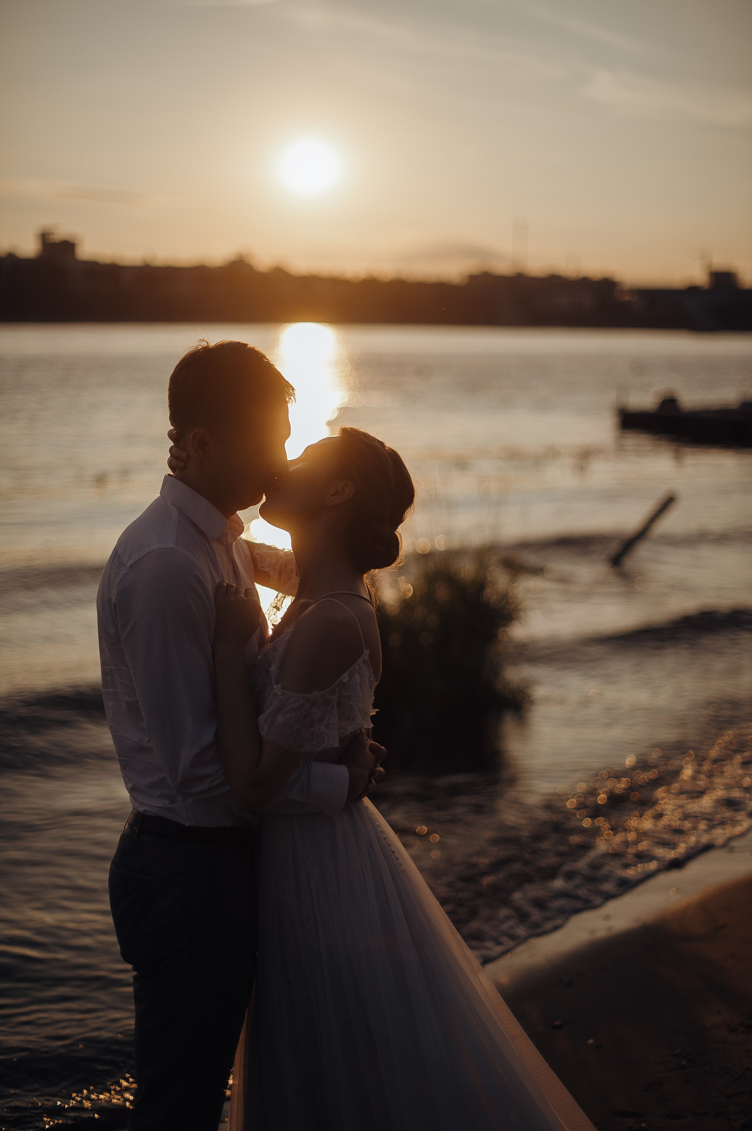 Свадебный вечер Ивана и Татьяны, любовь на закате. Свадебный фотограф в Ярославле Денис Медоваров