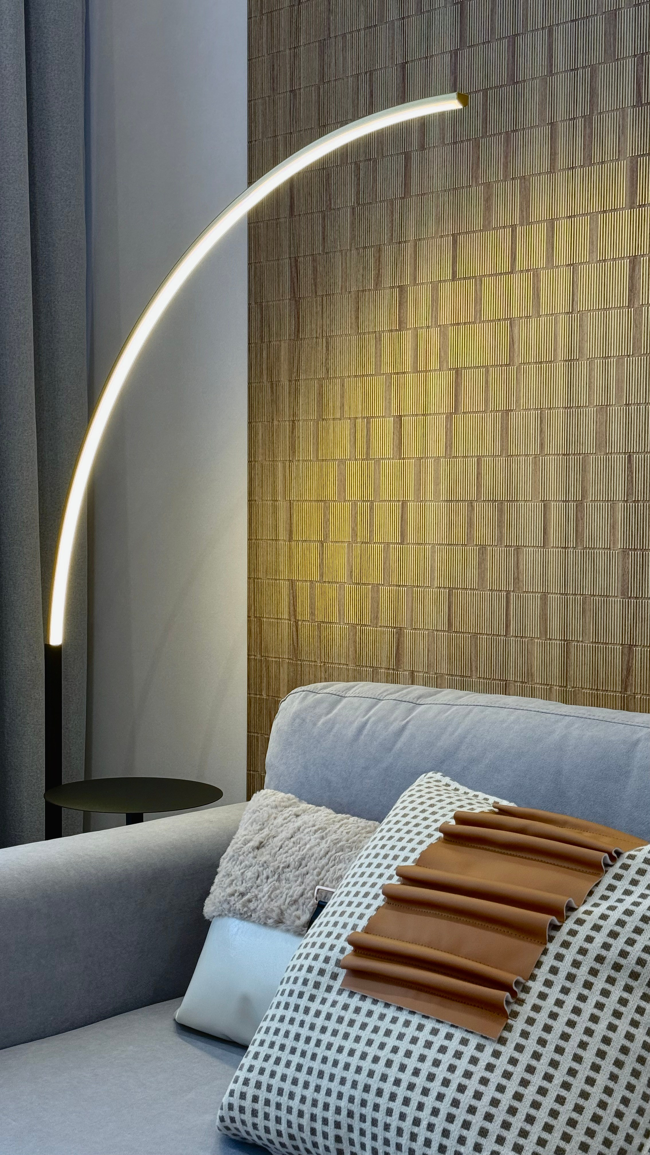 ЖК ID Park Pobedy. Квартира на сачу в долгосрочную аренду уровня комфорт плюс. Дизайн-студия интерьеров Юлии Ивановой