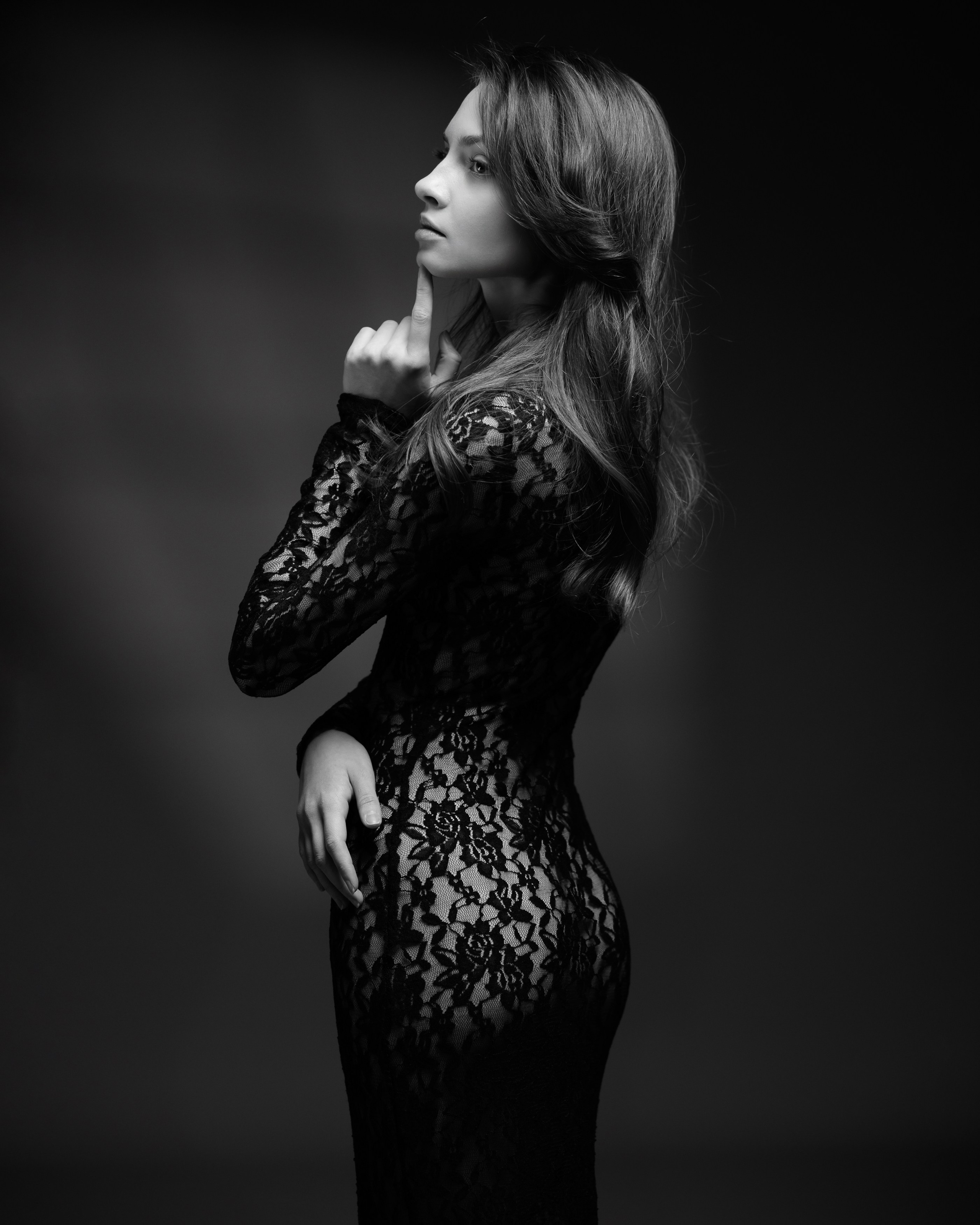 Karina. Studio shooting. Personal website of photographer Dmitry Raikin