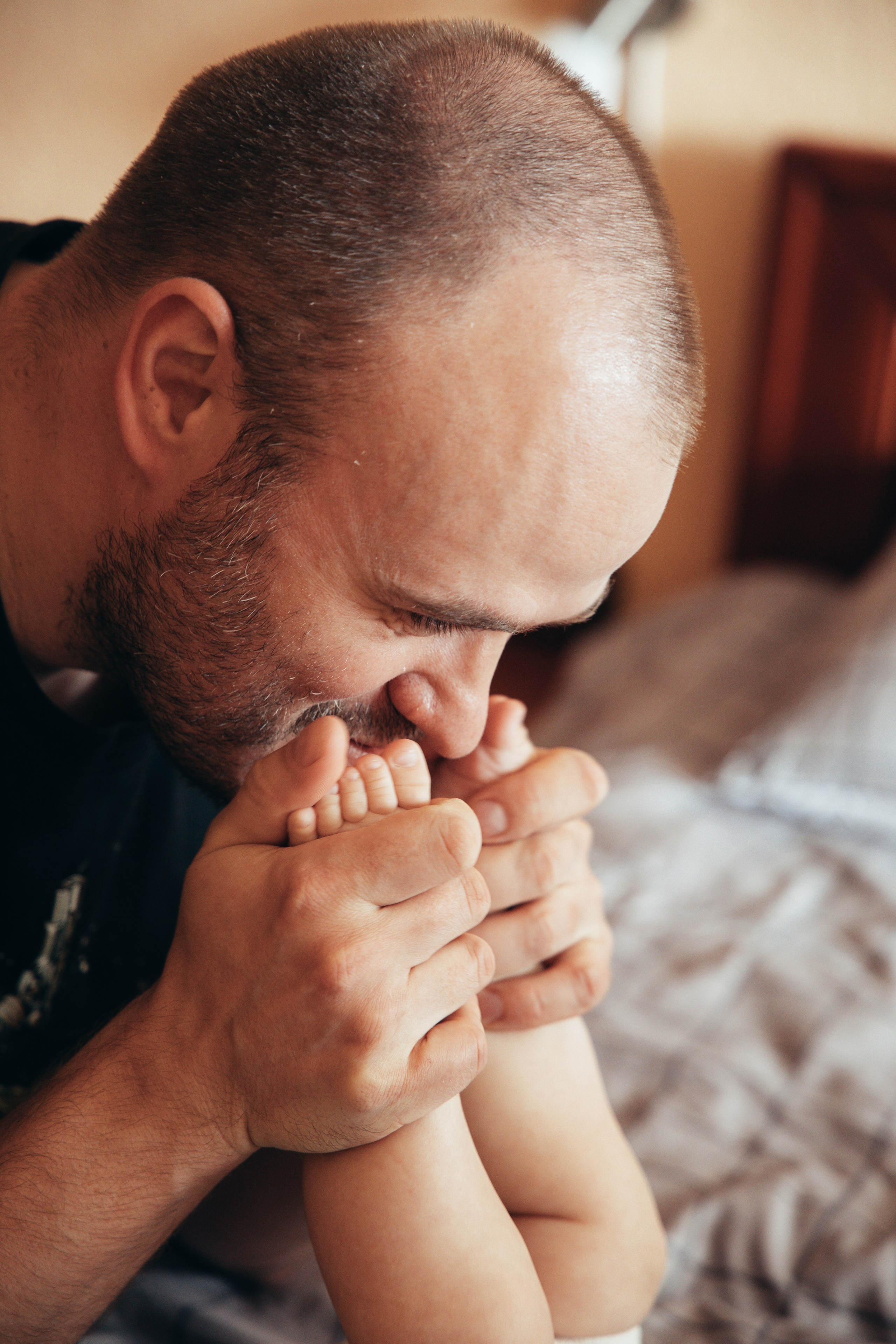 Домашняя семейная фотосессия. Свадебный и семейный фотограф в Красноярске Леонид Максимов