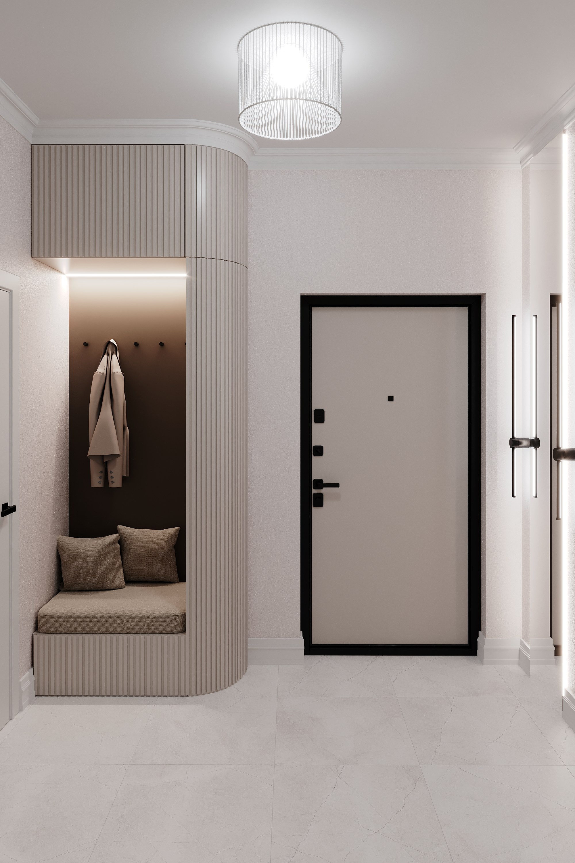 Москва, ЖК Nagatino i-Land. Modern Muf студия дизайна интерьера